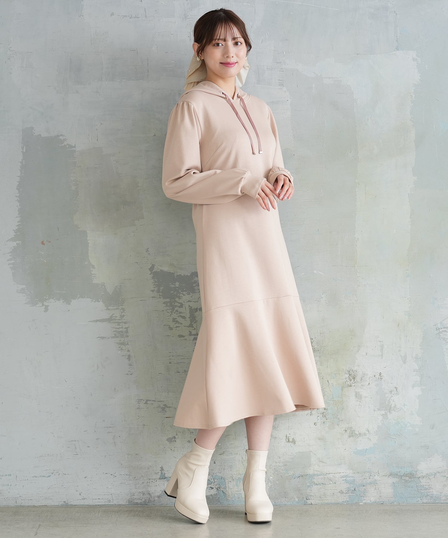 パーカーワンピース