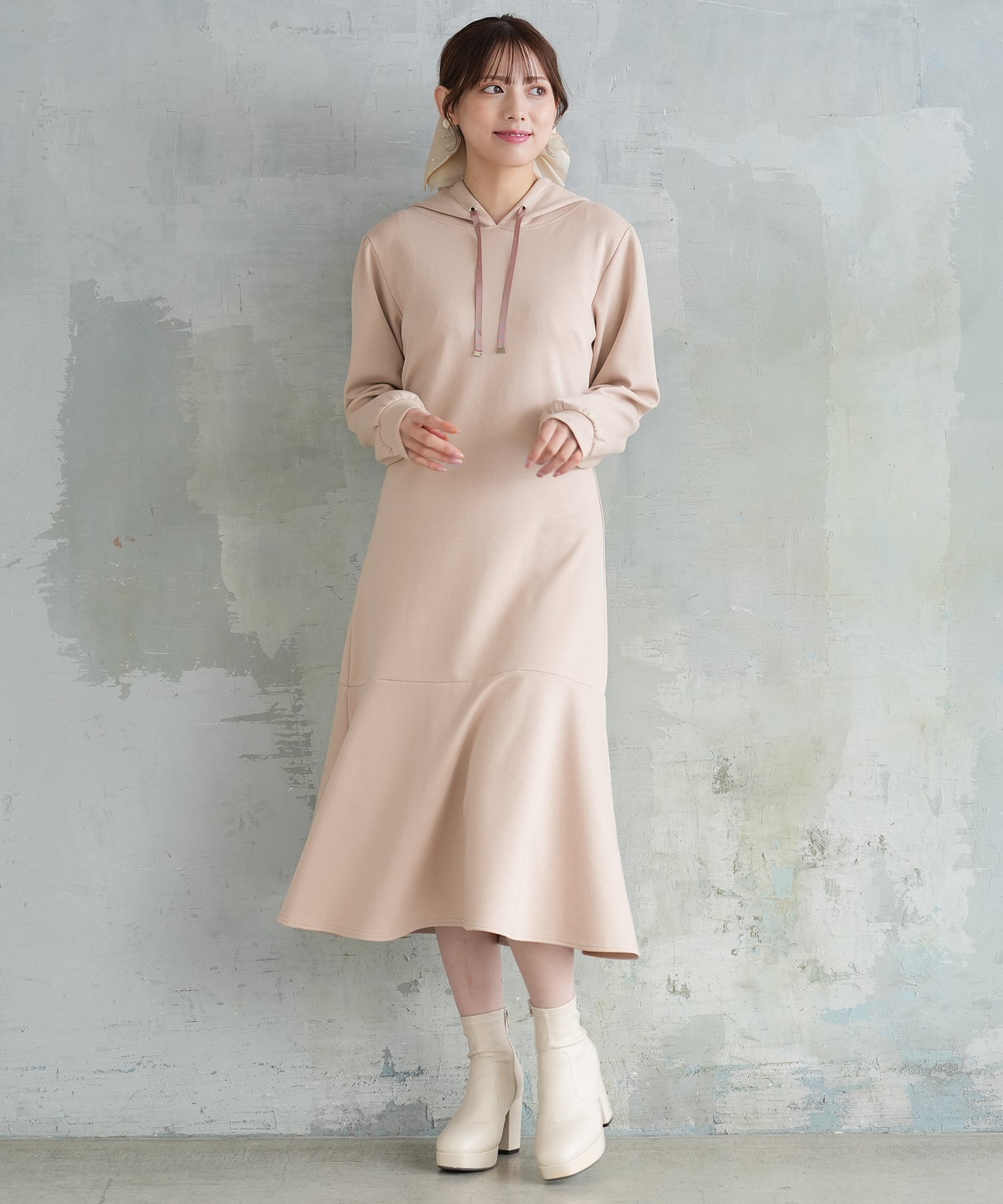 パーカーワンピース