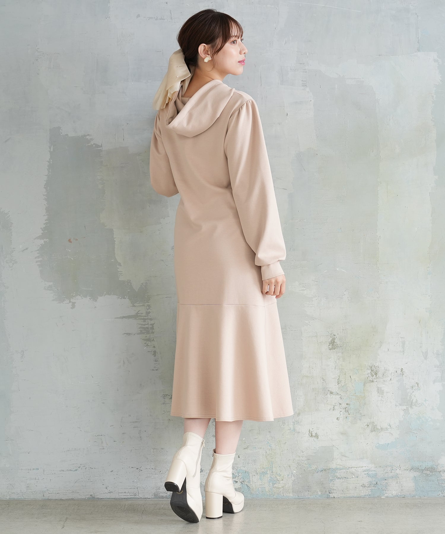 パーカーワンピース