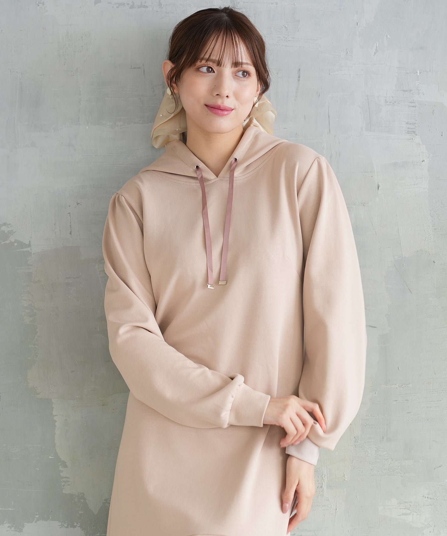 パーカーワンピース