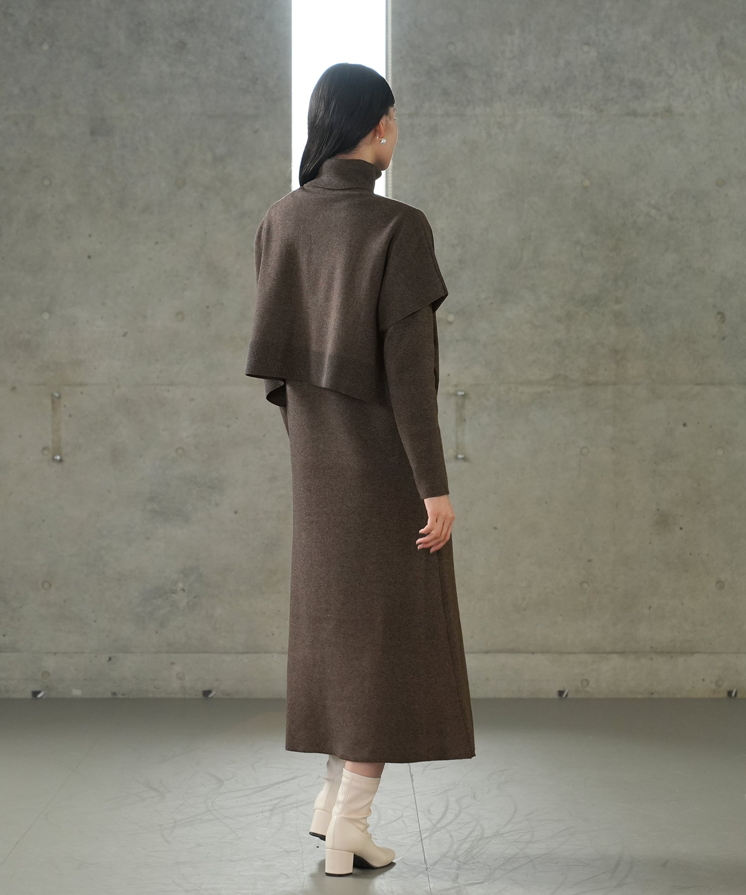 ブラウン　model：165　着用サイズ：M