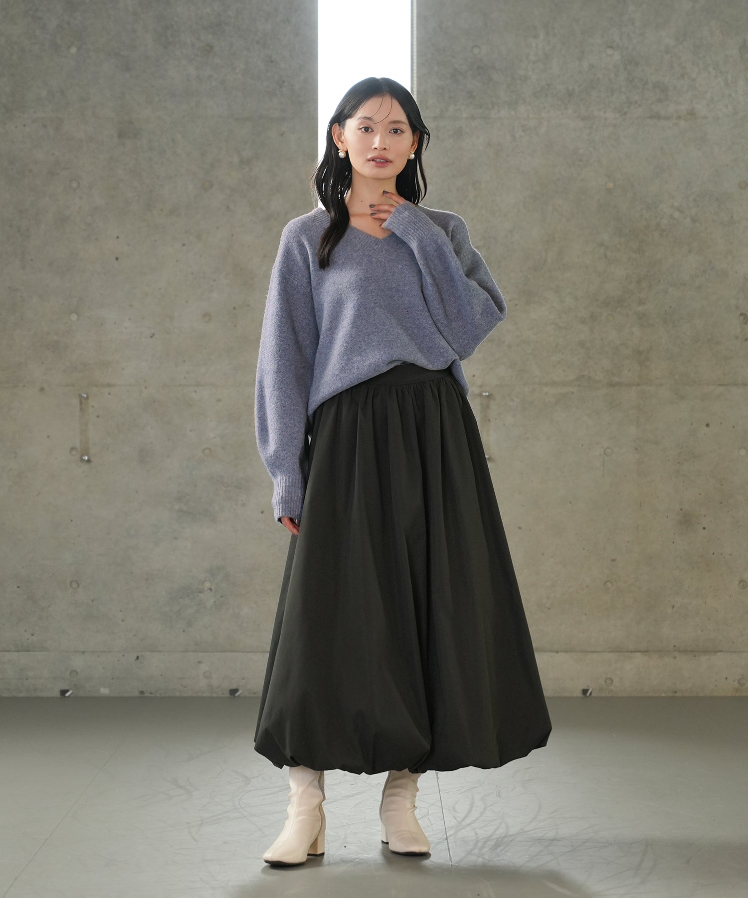 ブルー　model:165　着用サイズ：M