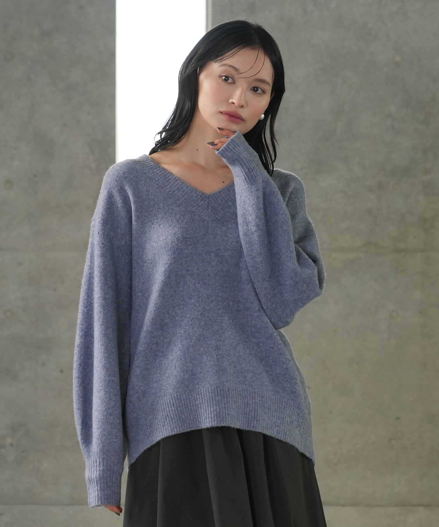 ブルー　model:165　着用サイズ：M