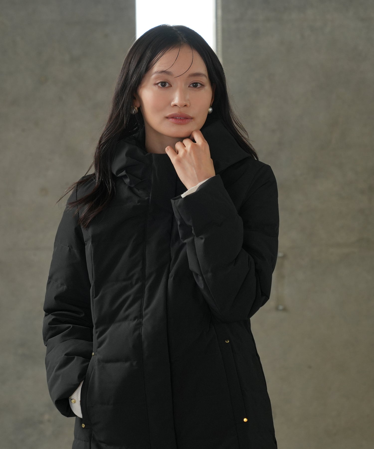 ブラック　MODEL:165　着用サイズ：M