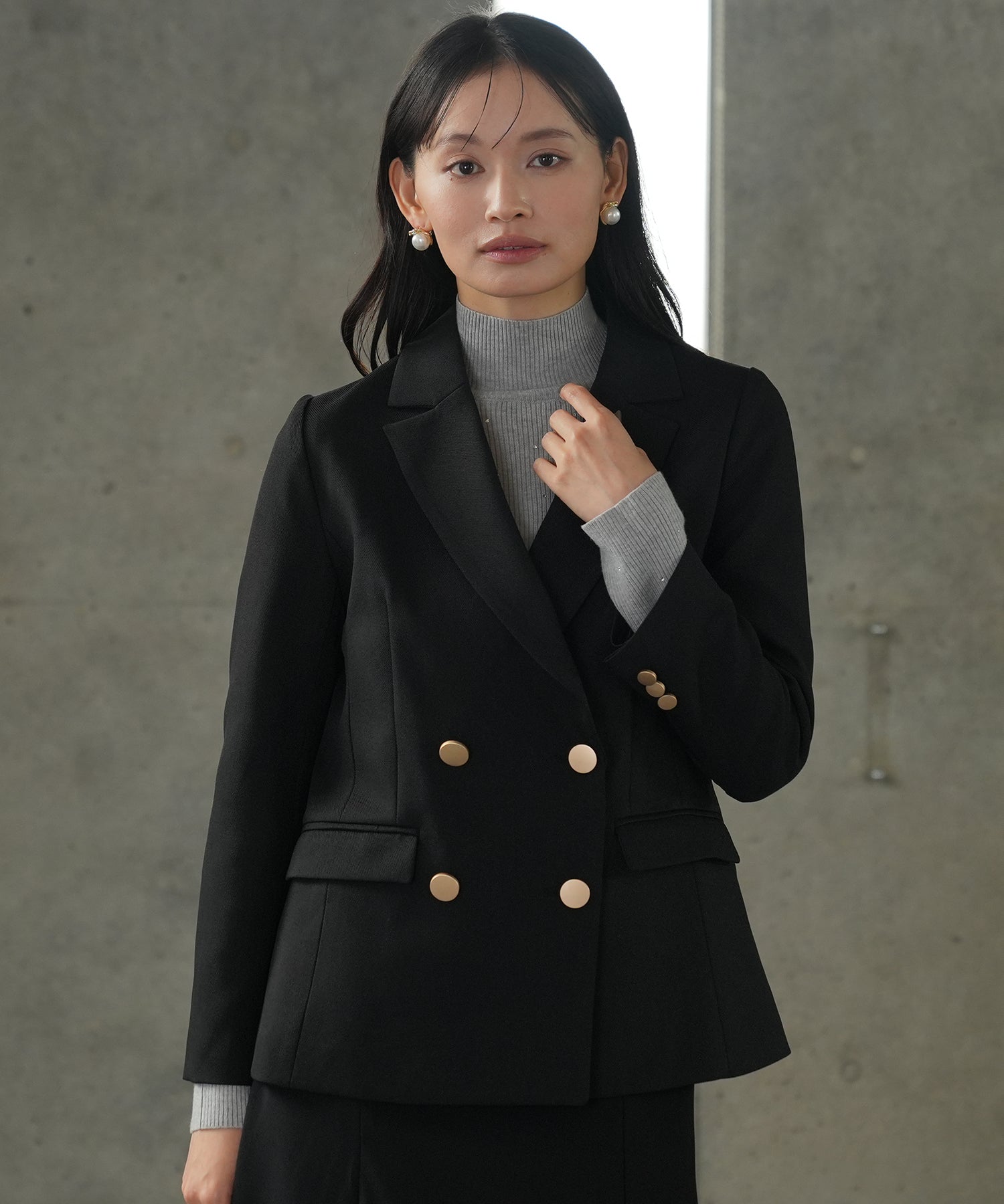 ブラック　model:165㎝　着用サイズ：S