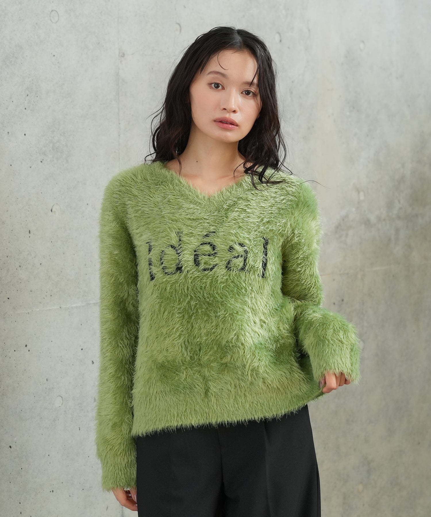 グリーン　model：165　着用サイズ：M