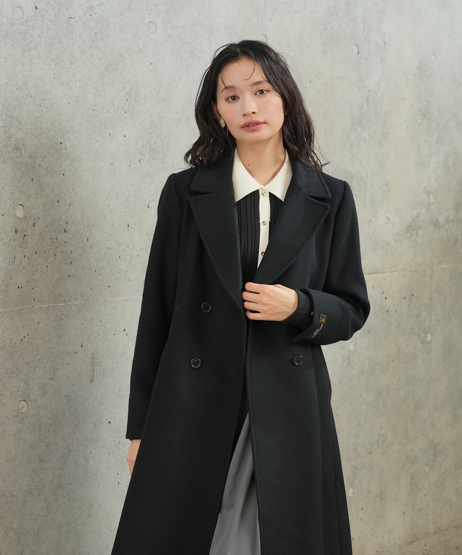 ブラック　model：165　着用サイズ：M