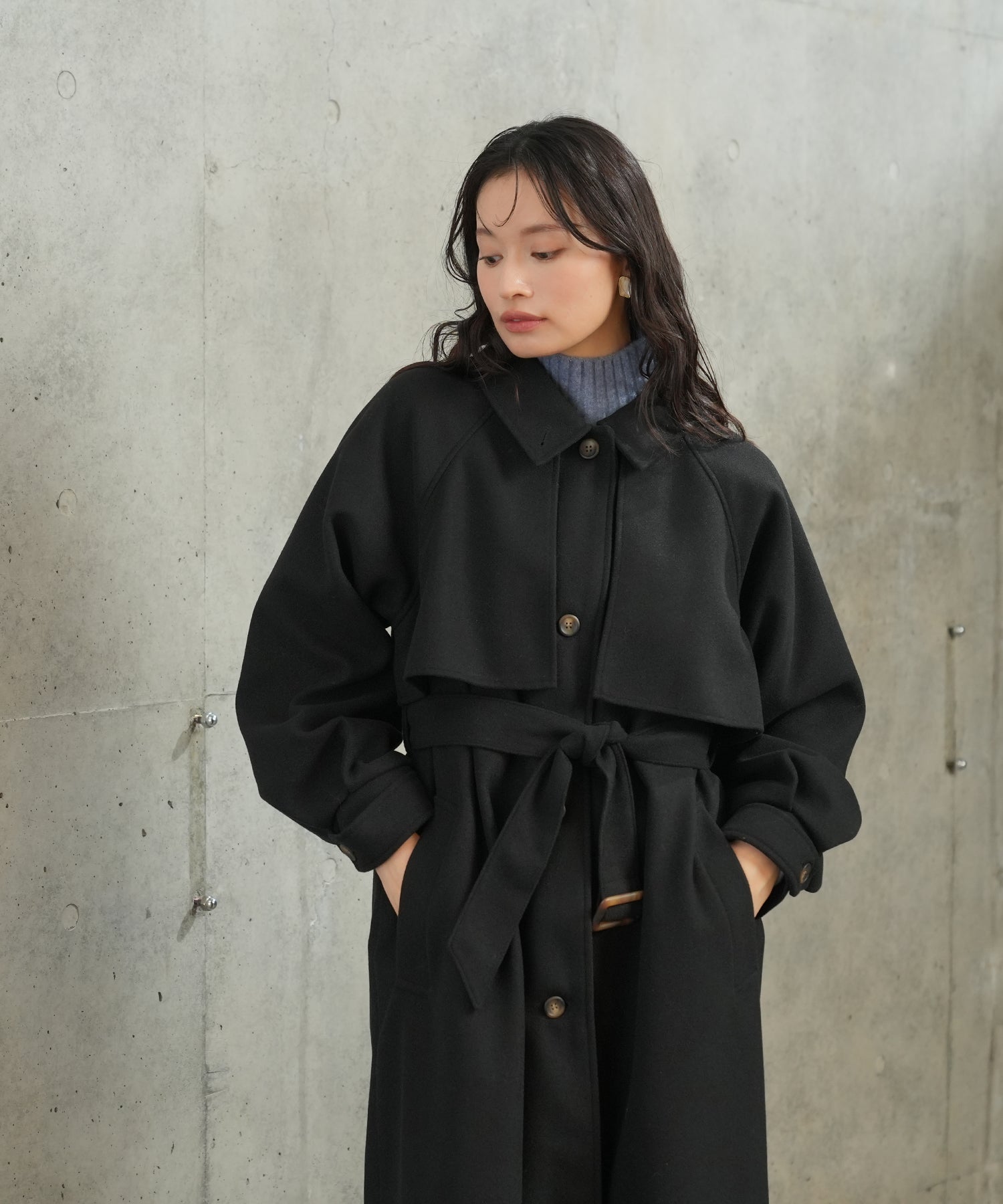 ブラック　model：165　着用サイズ：M