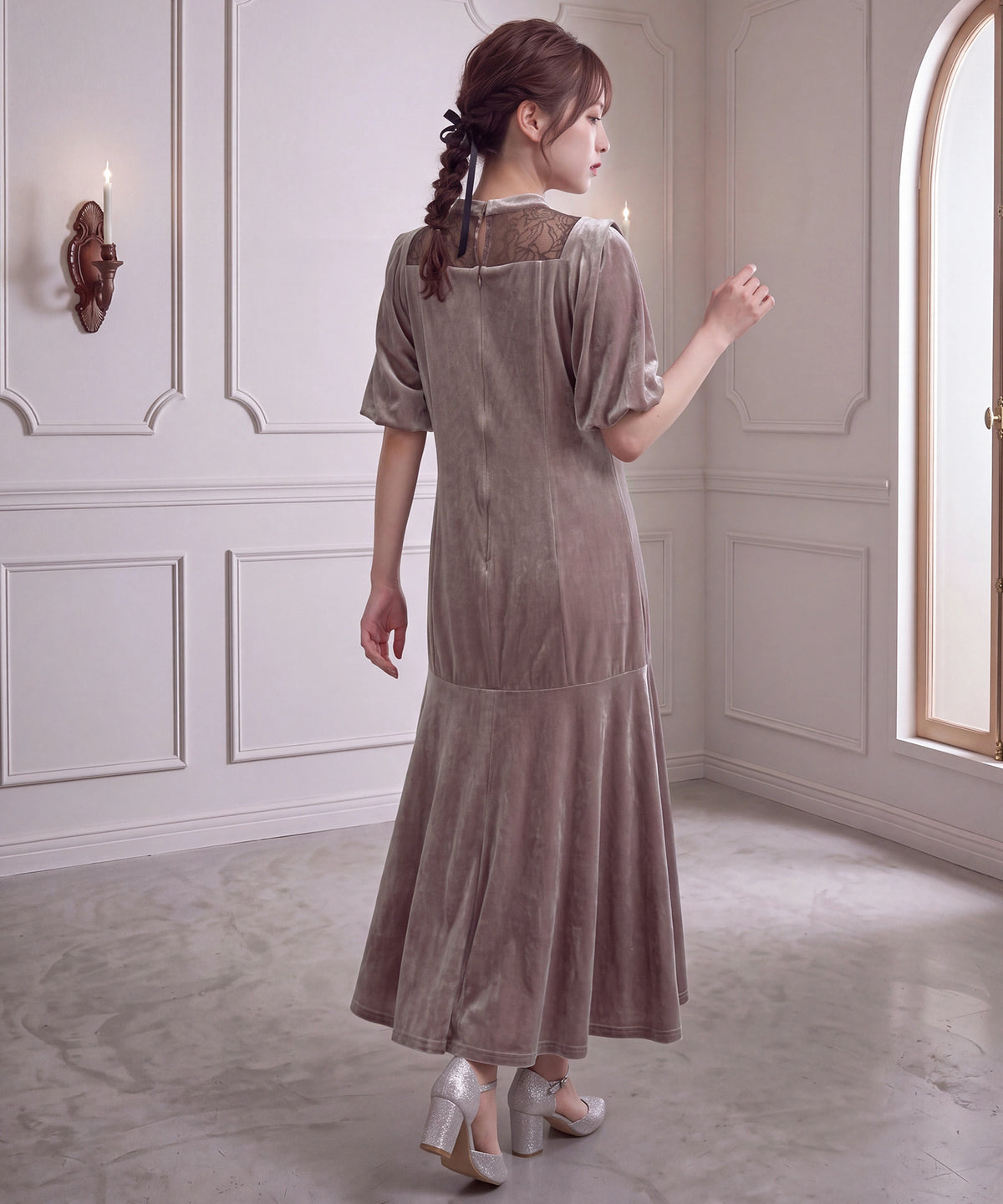 ラベンダー(AI画像) model：160cm 着用サイズ：M