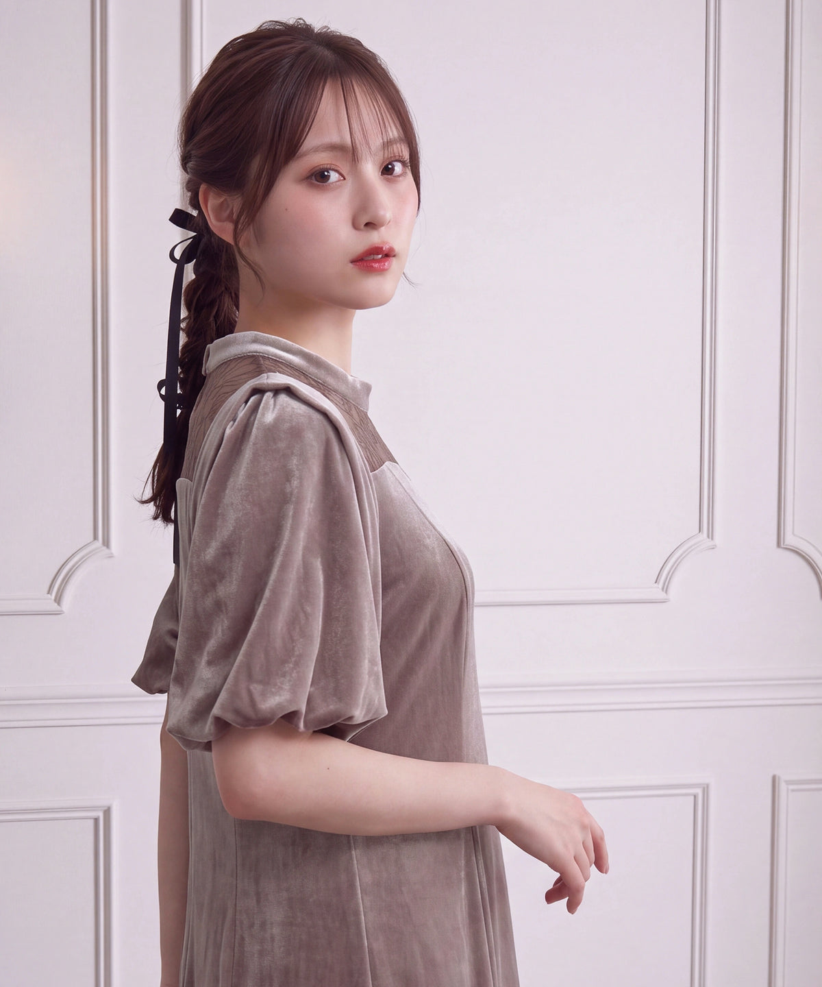 ラベンダー(AI画像) model：160cm 着用サイズ：M