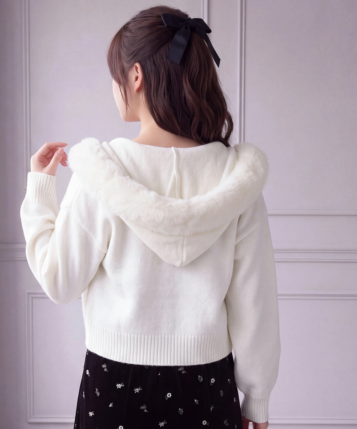 ホワイト(AI画像) model：160cm 着用サイズ：M