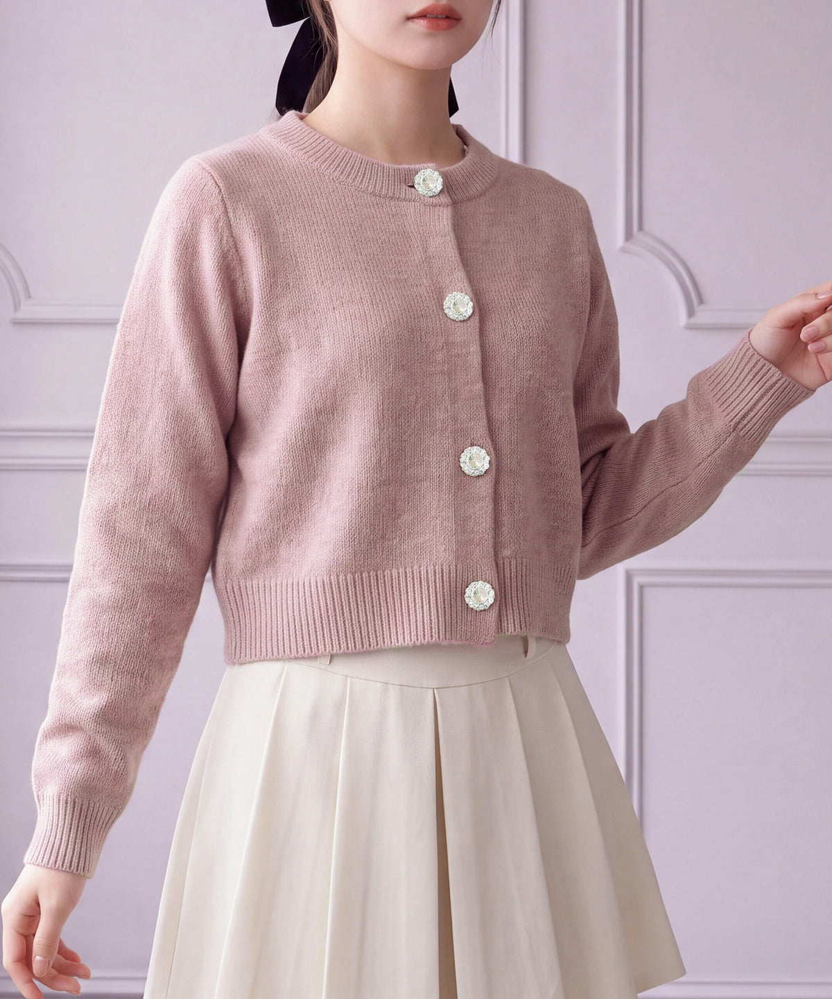 ピンク(AI画像) model：160cm 着用サイズ：M