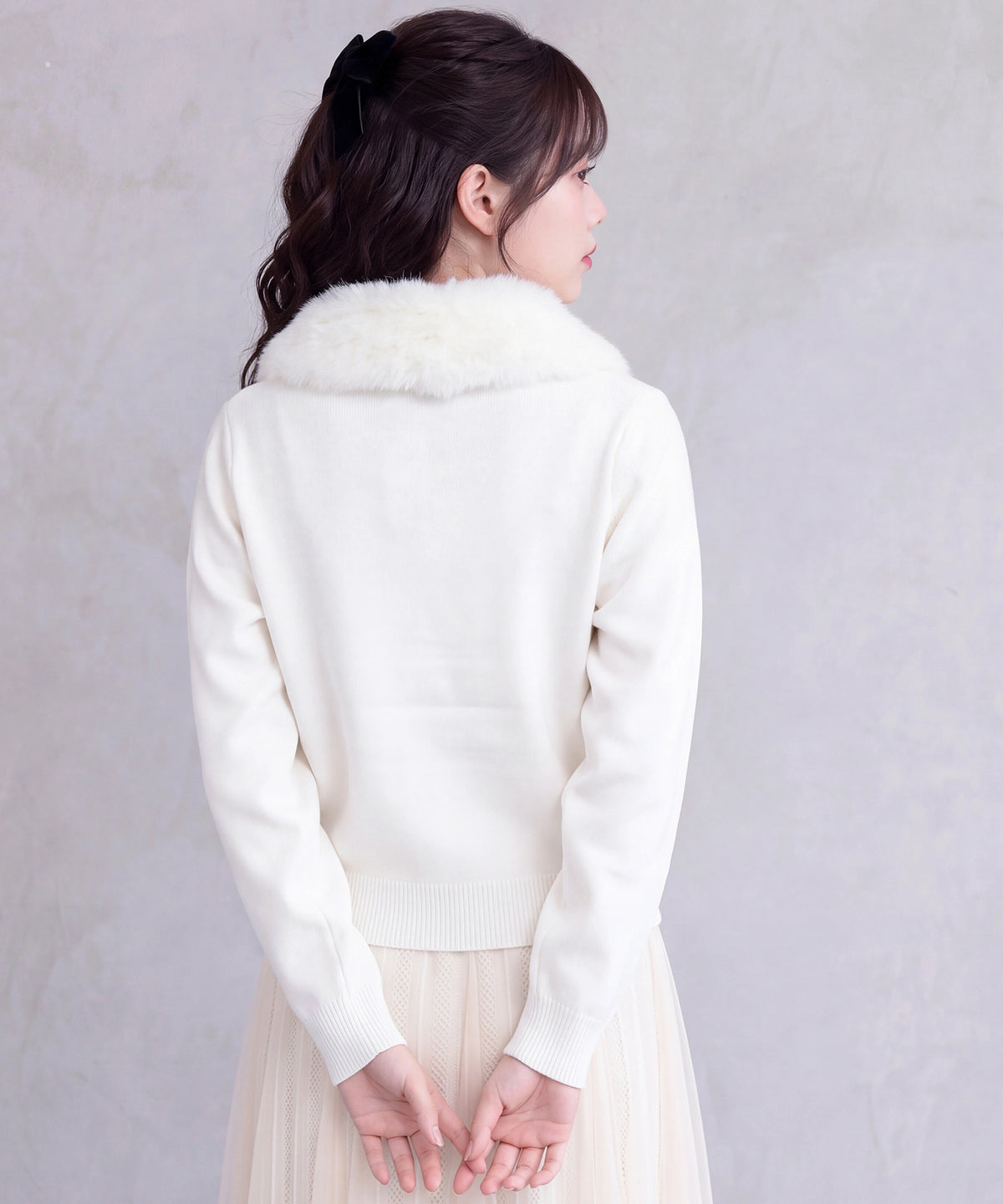 ホワイト(AI画像) model: 160cm 着用サイズ: M