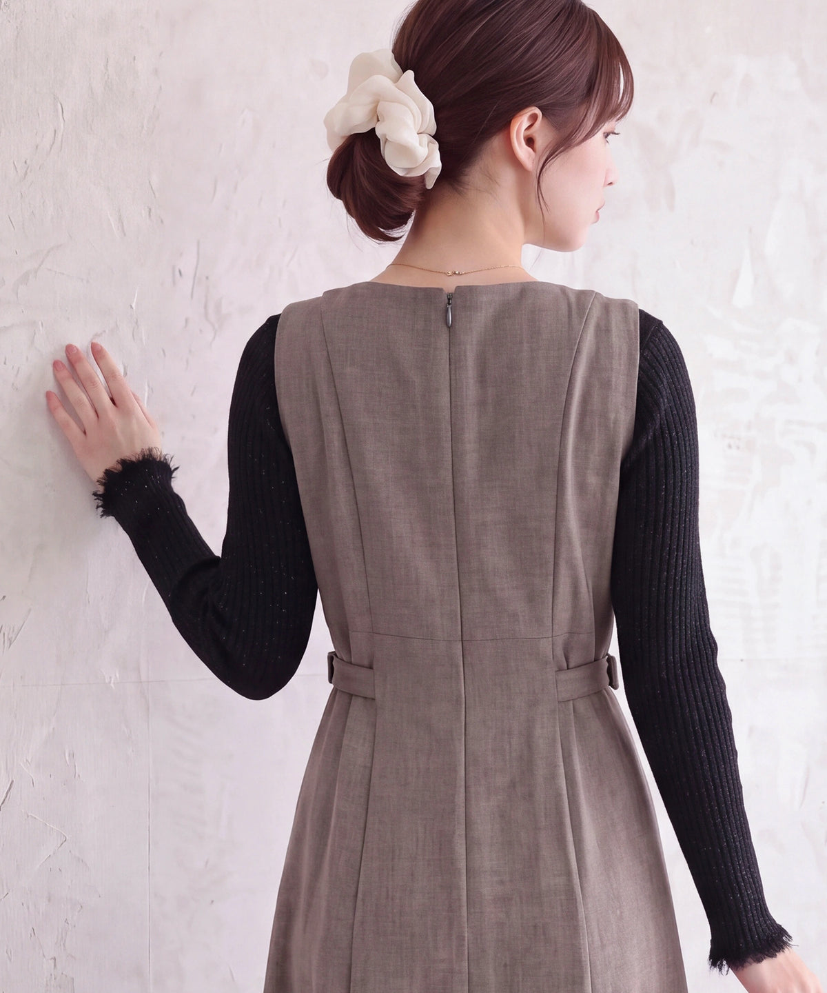 ブラック(AI画像) model：160cm 着用サイズ：M