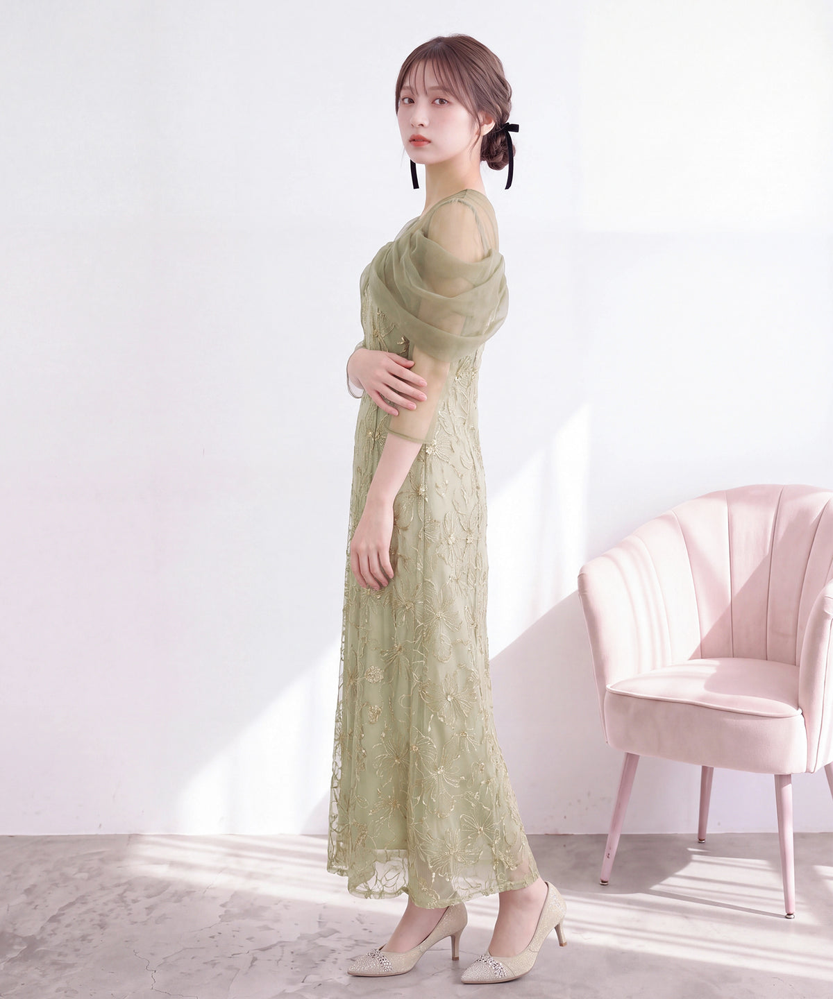 ミント(AI画像)　model：160　着用サイズ：M