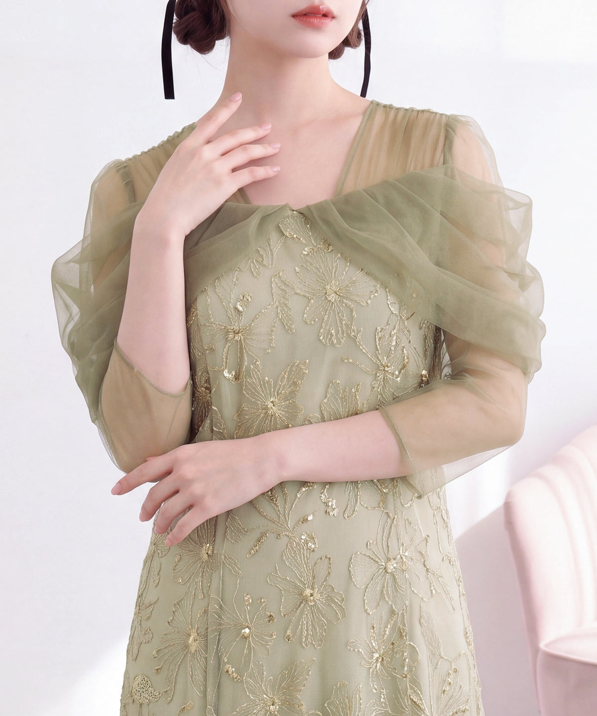 ミント(AI画像)　model：160　着用サイズ：M