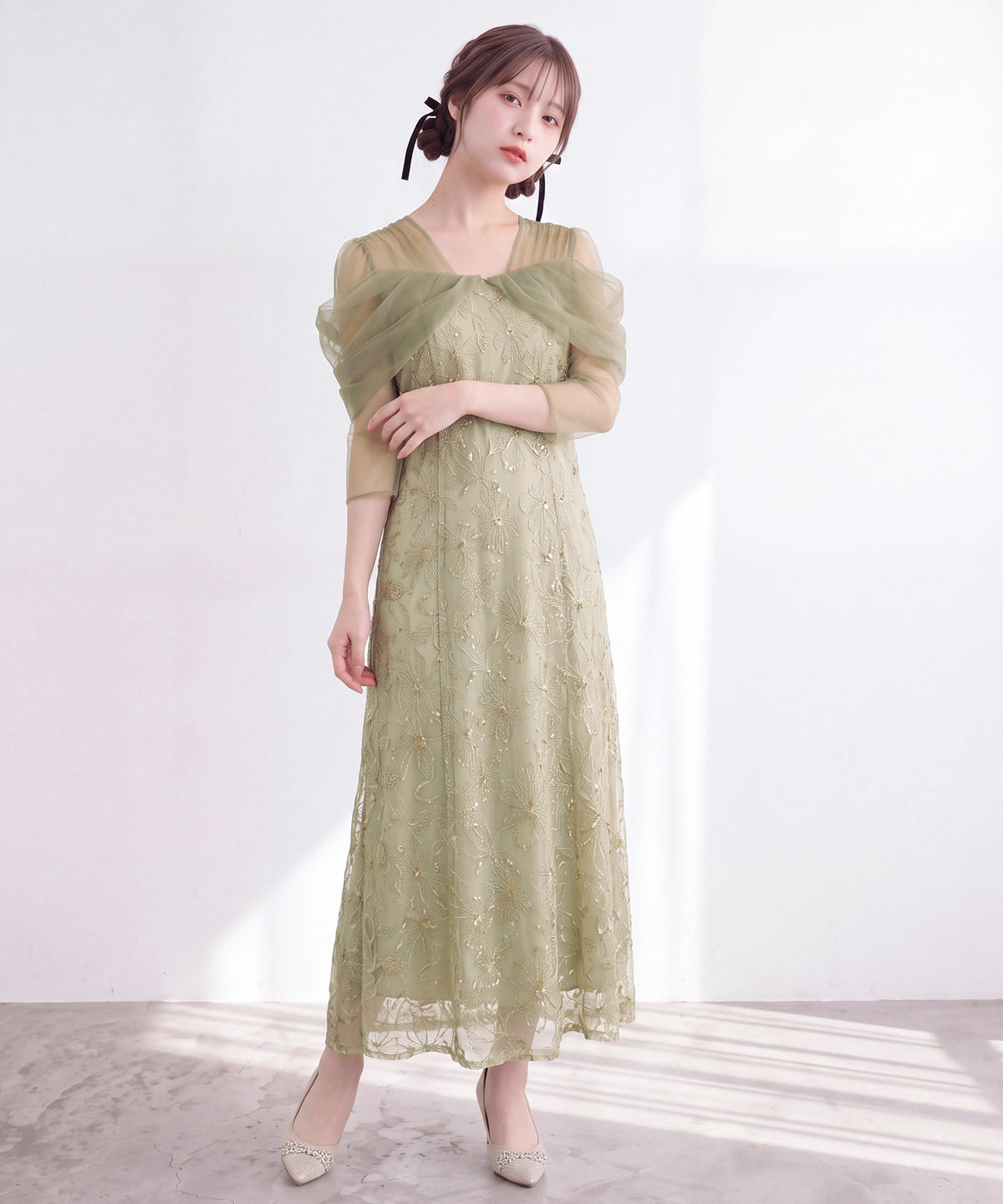 ミント(AI画像)　model：160　着用サイズ：M