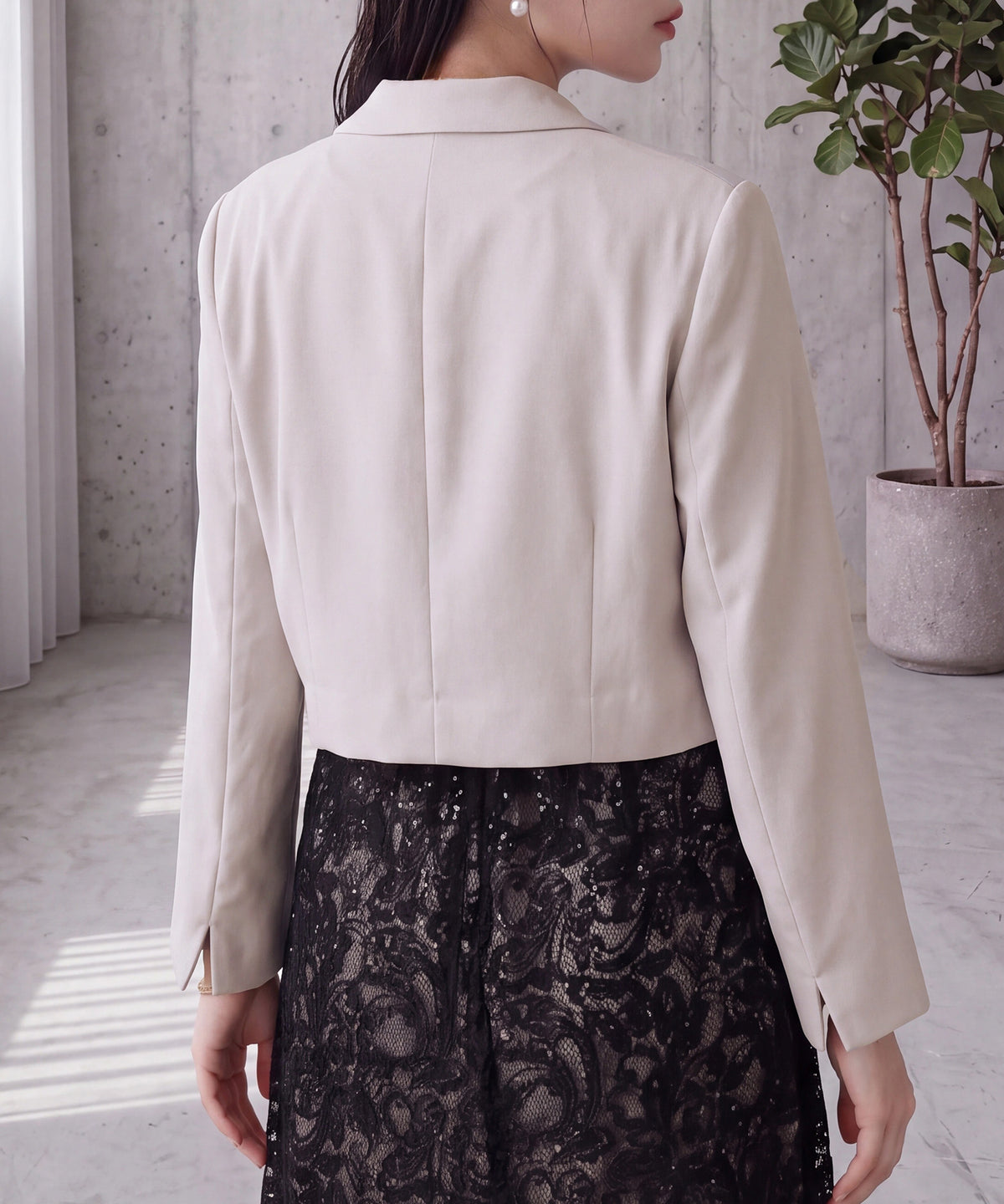 ライトグレー(AI画像) model：160cm 着用サイズ：M