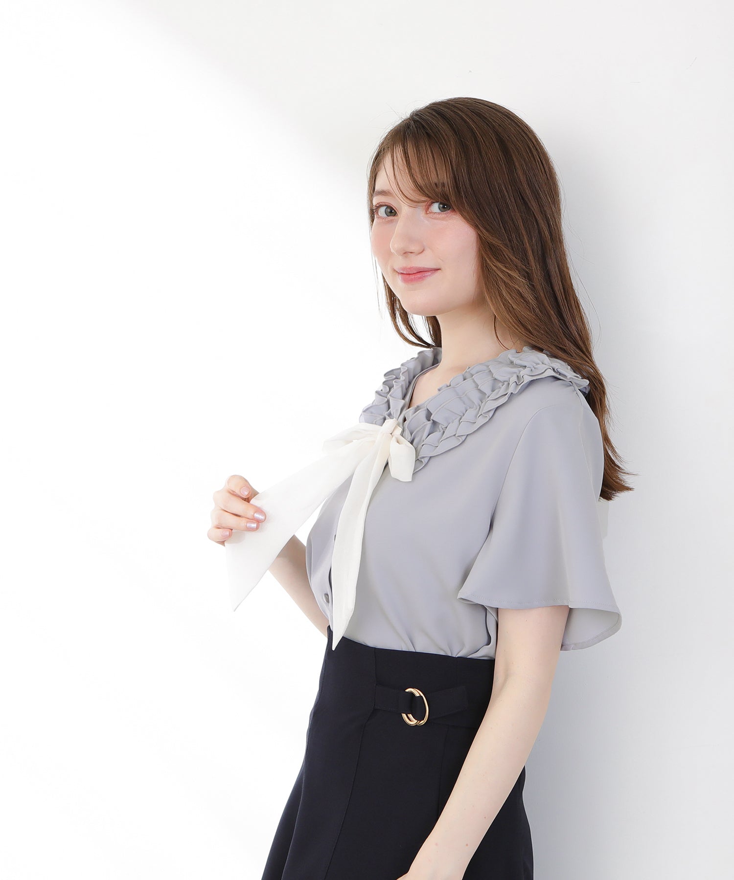 ダスティブルー　model：163　着用サイズ：M
