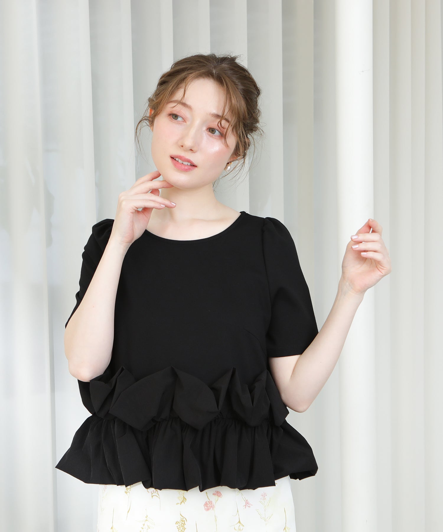 ブラック　model：163　着用サイズ：M