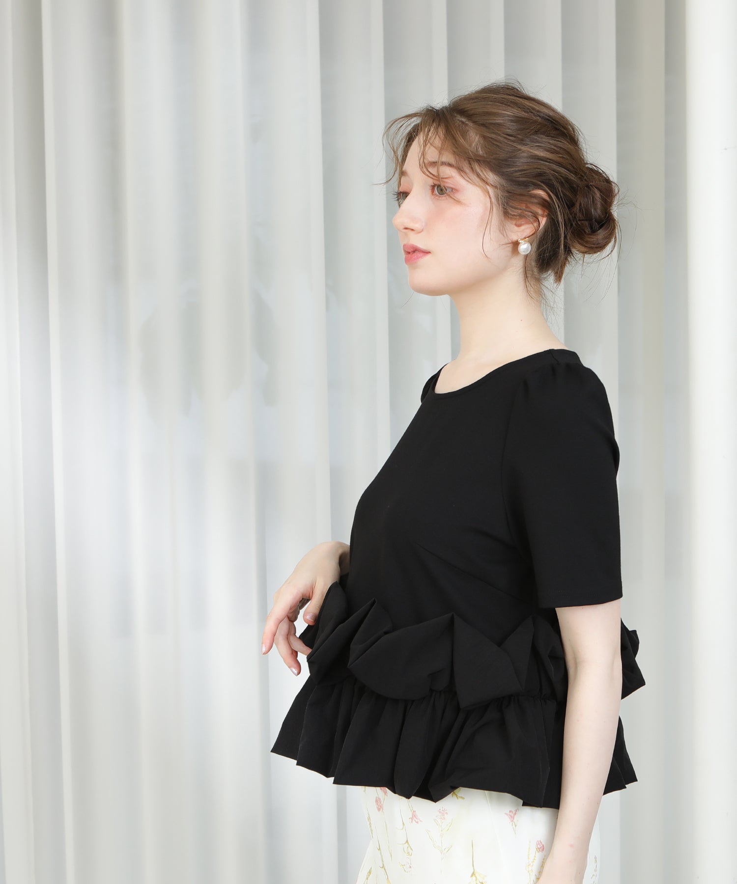 ブラック　model：163　着用サイズ：M