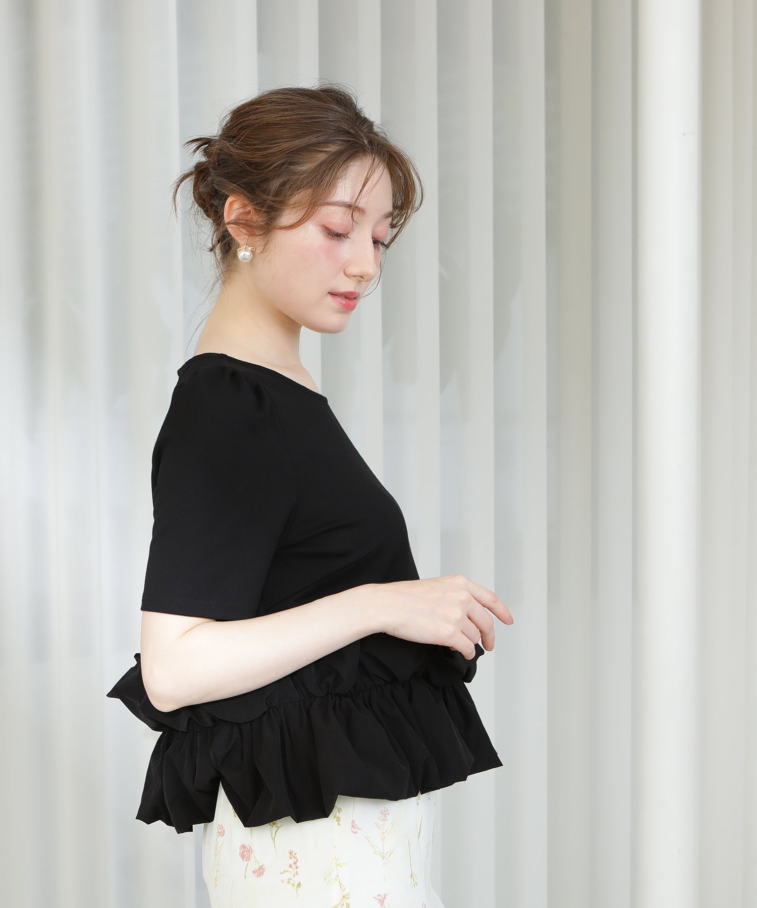 ブラック　model：163　着用サイズ：M