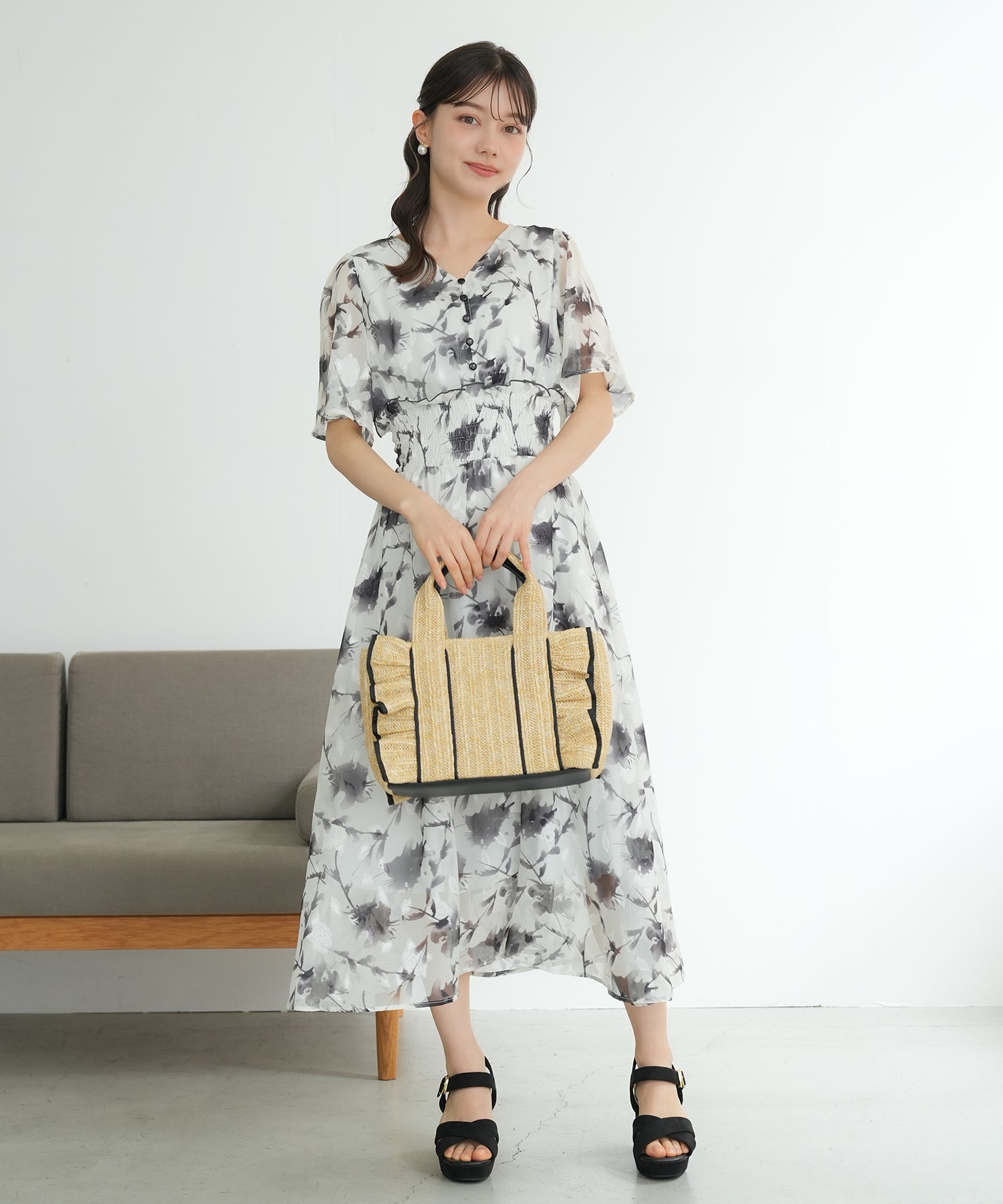 ブラック　model：158　着用サイズ：M