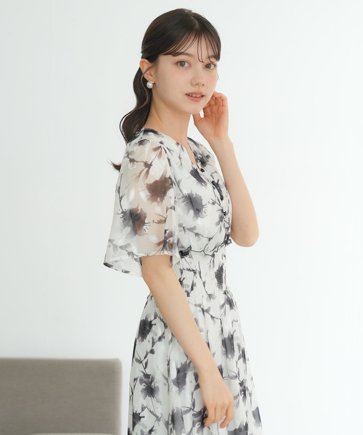 ブラック　model：158　着用サイズ：M