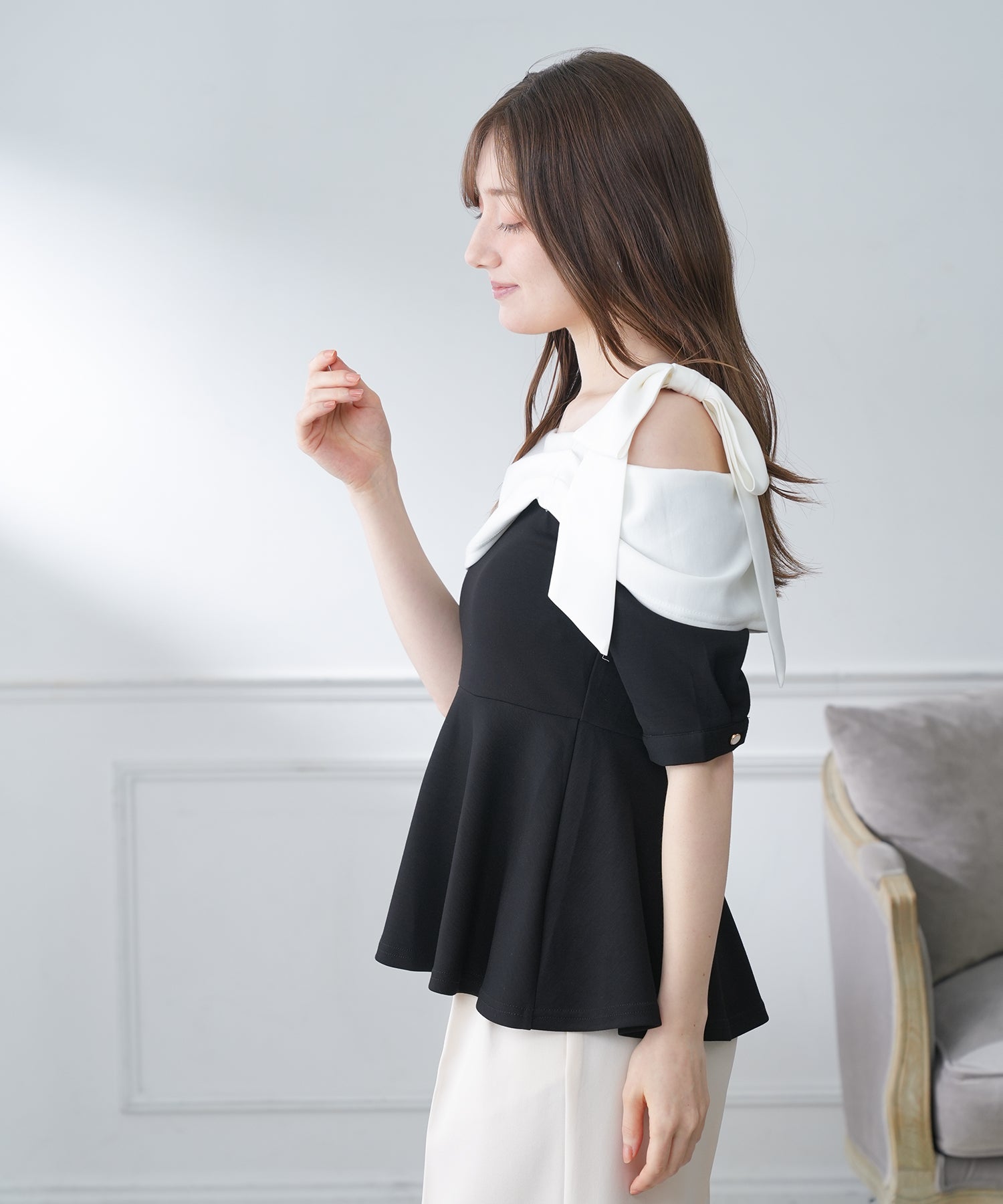 ブラック　model：163　着用サイズ：M