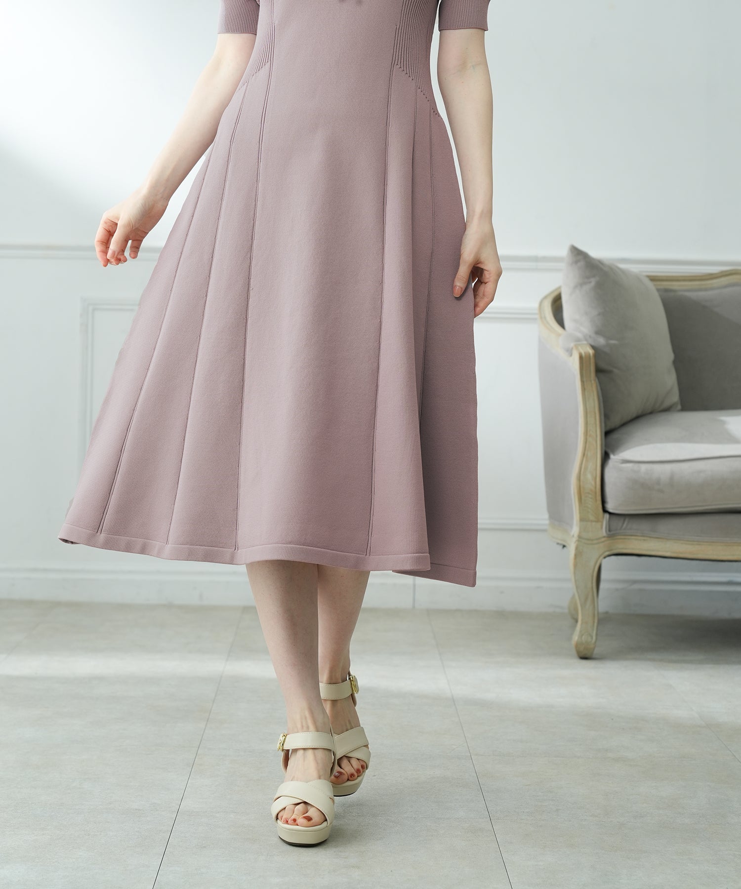 ピンク　model：163　着用サイズ：M