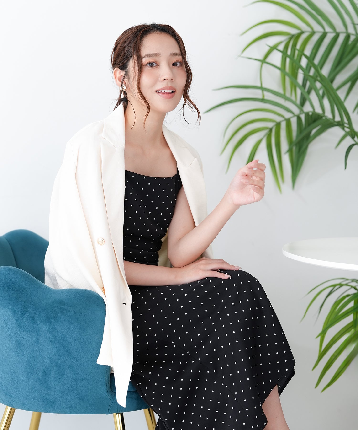 ブラック　model：165　着用サイズ：M