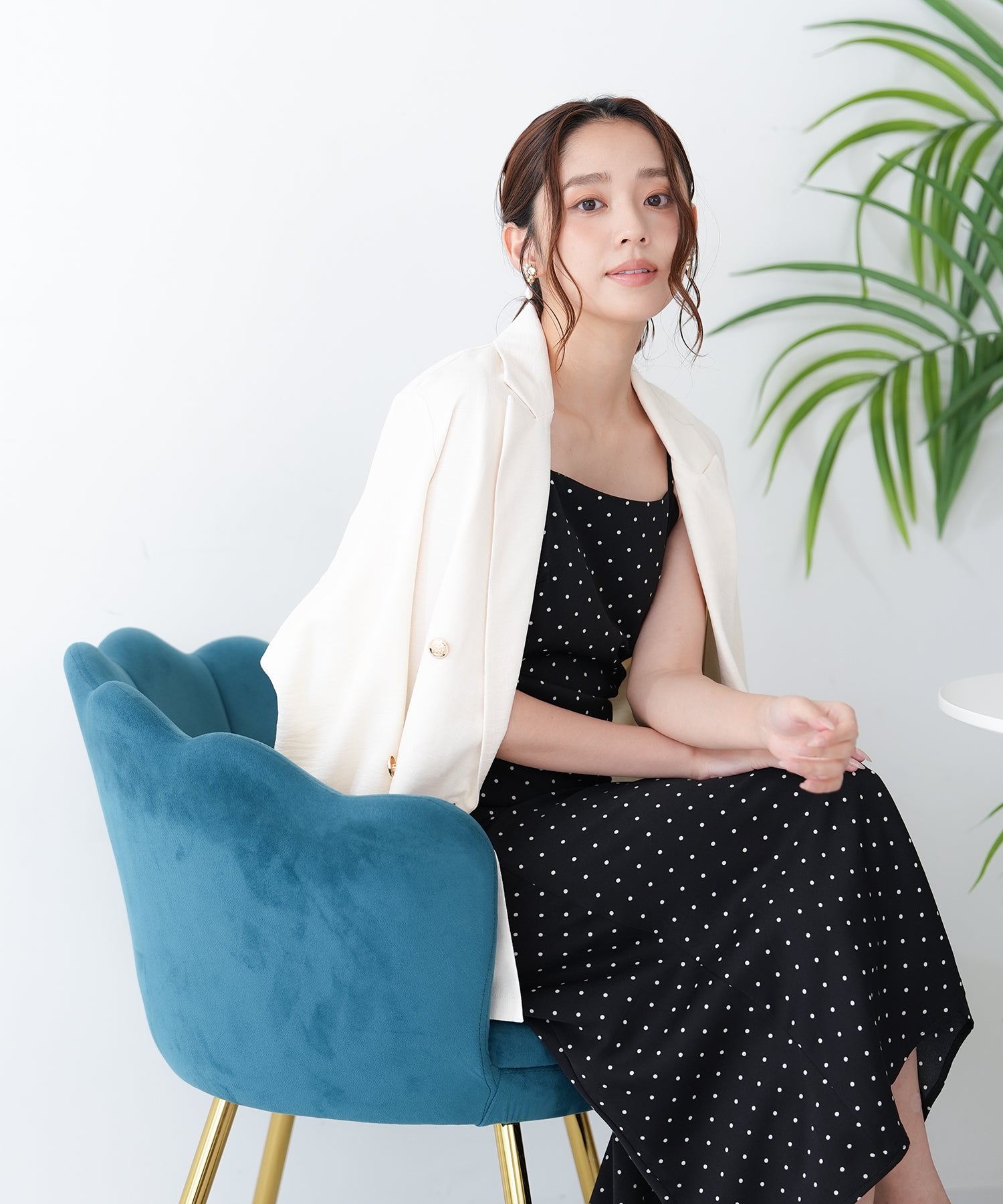 ブラック　model：165　着用サイズ：M