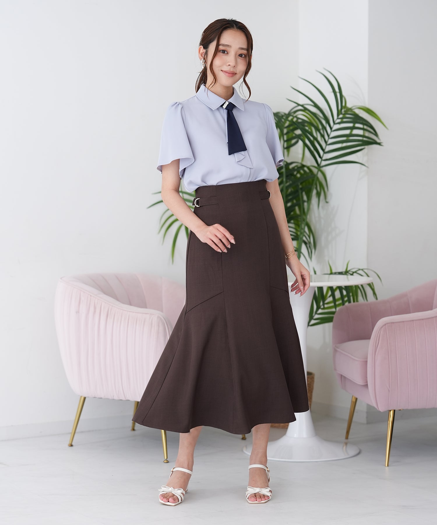 ブラウン　model:165cm  着用サイズ：M