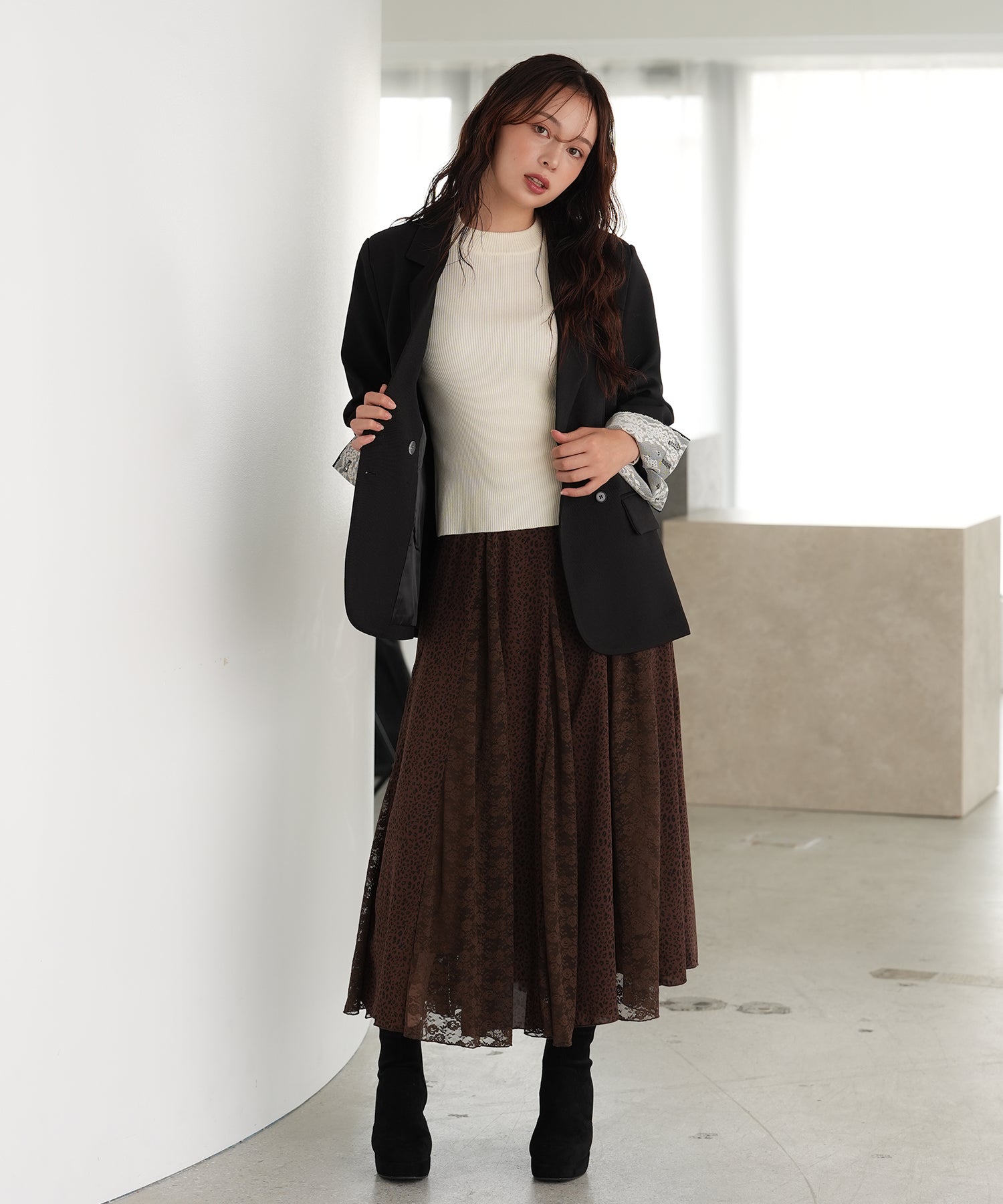 ブラック　model：171　着用サイズ：M