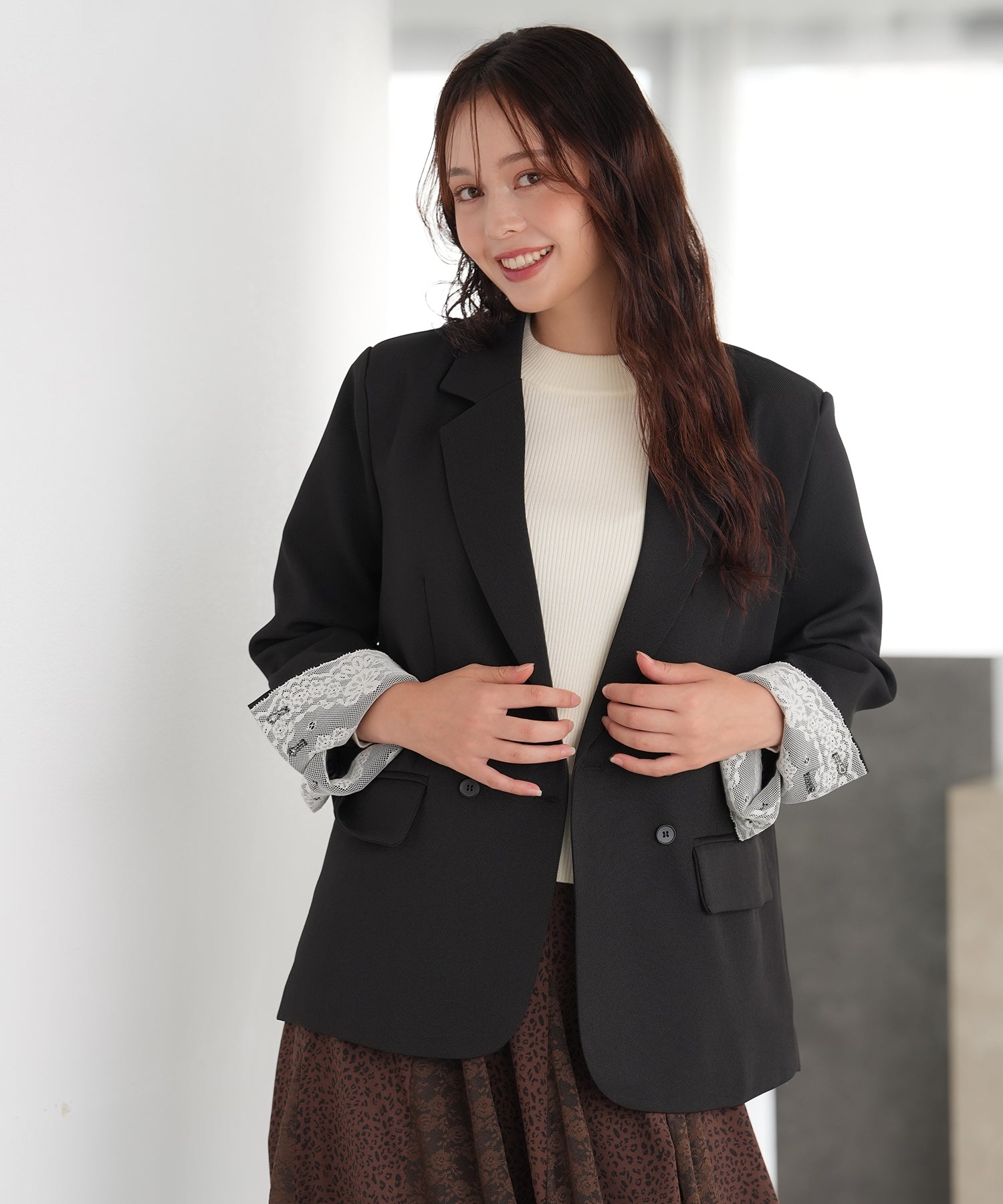 ブラック　model：171　着用サイズ：M