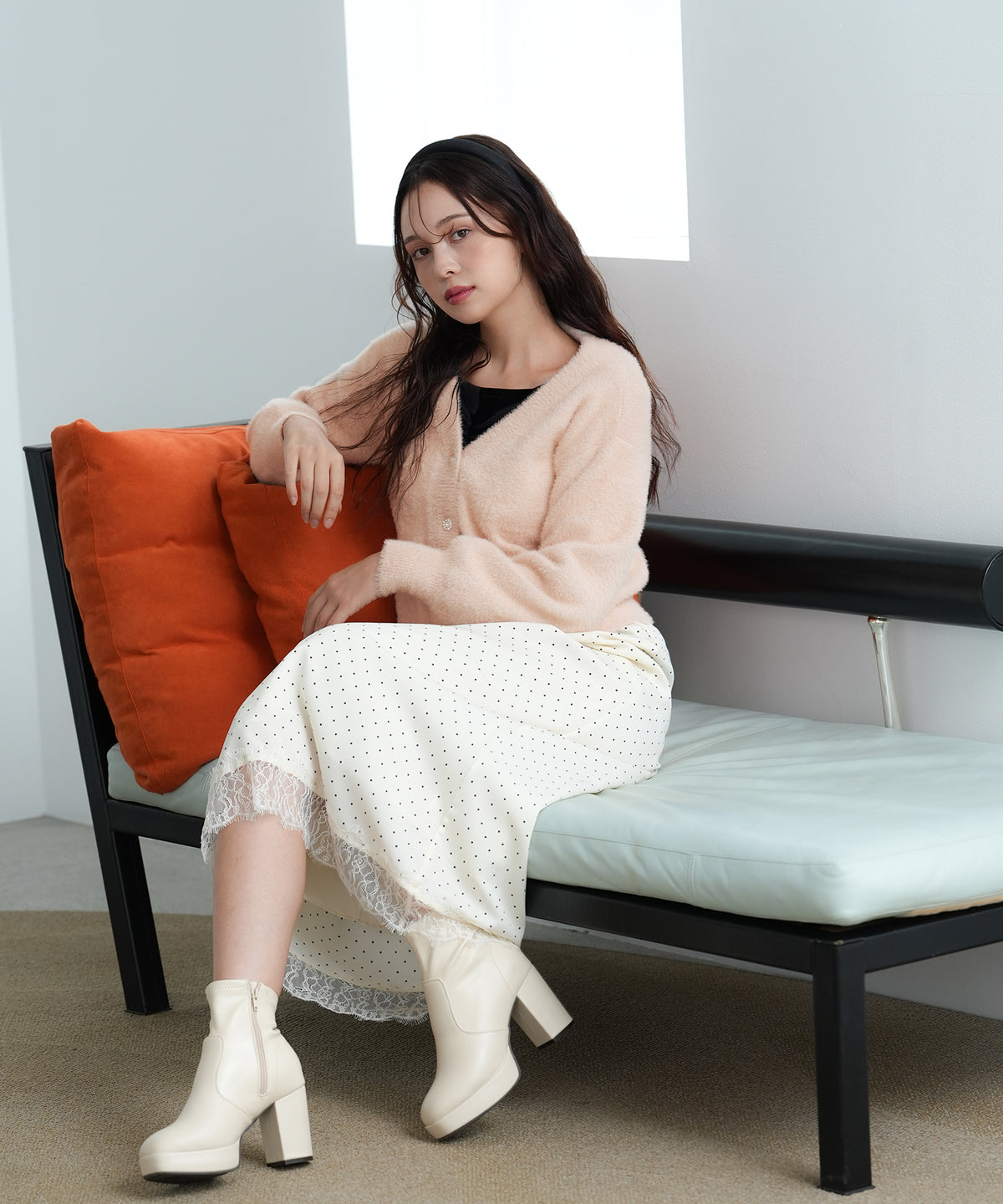 ピンク model：171cm　着用サイズ：M