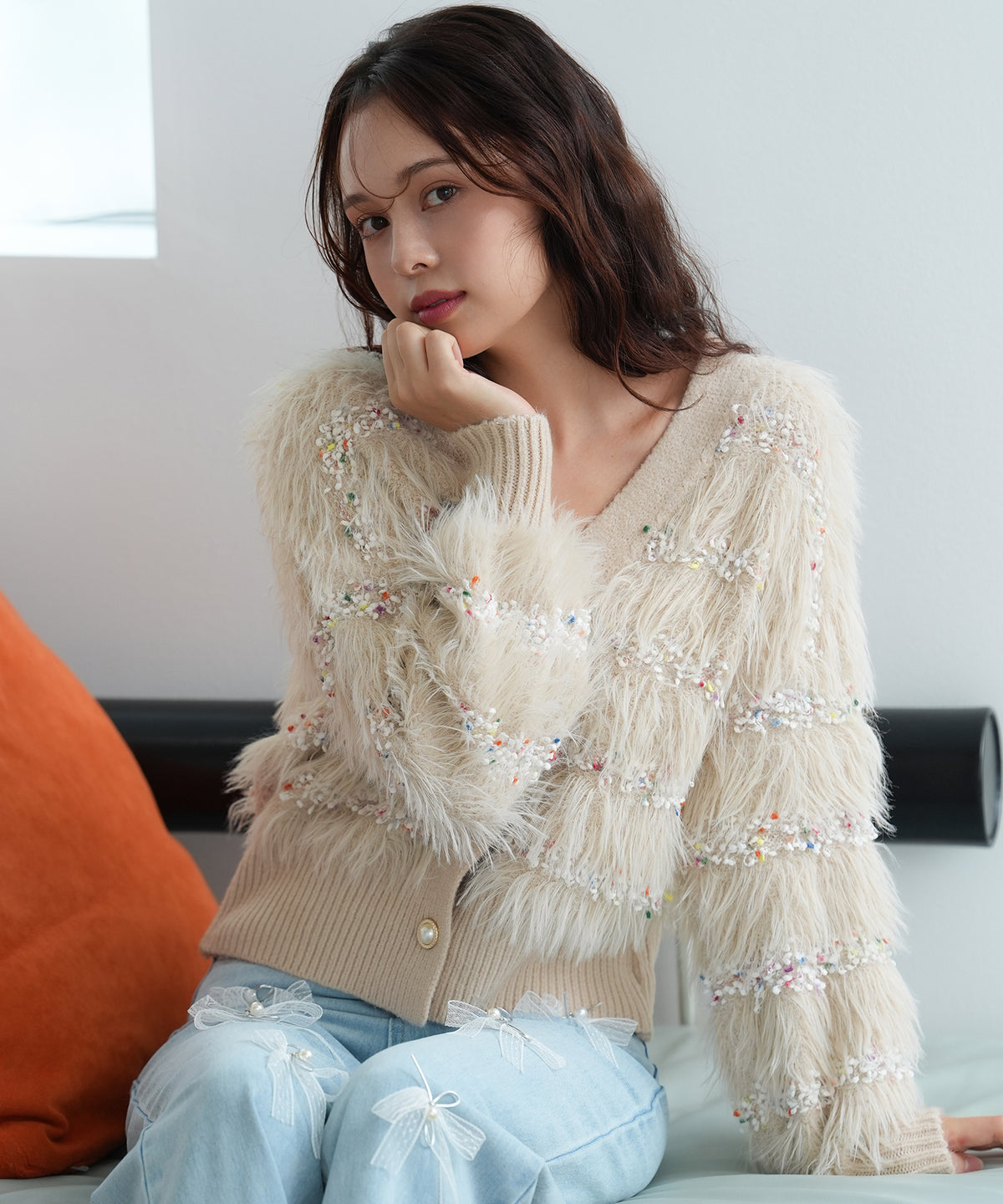 ベージュ model:171cm 着用サイズ:M