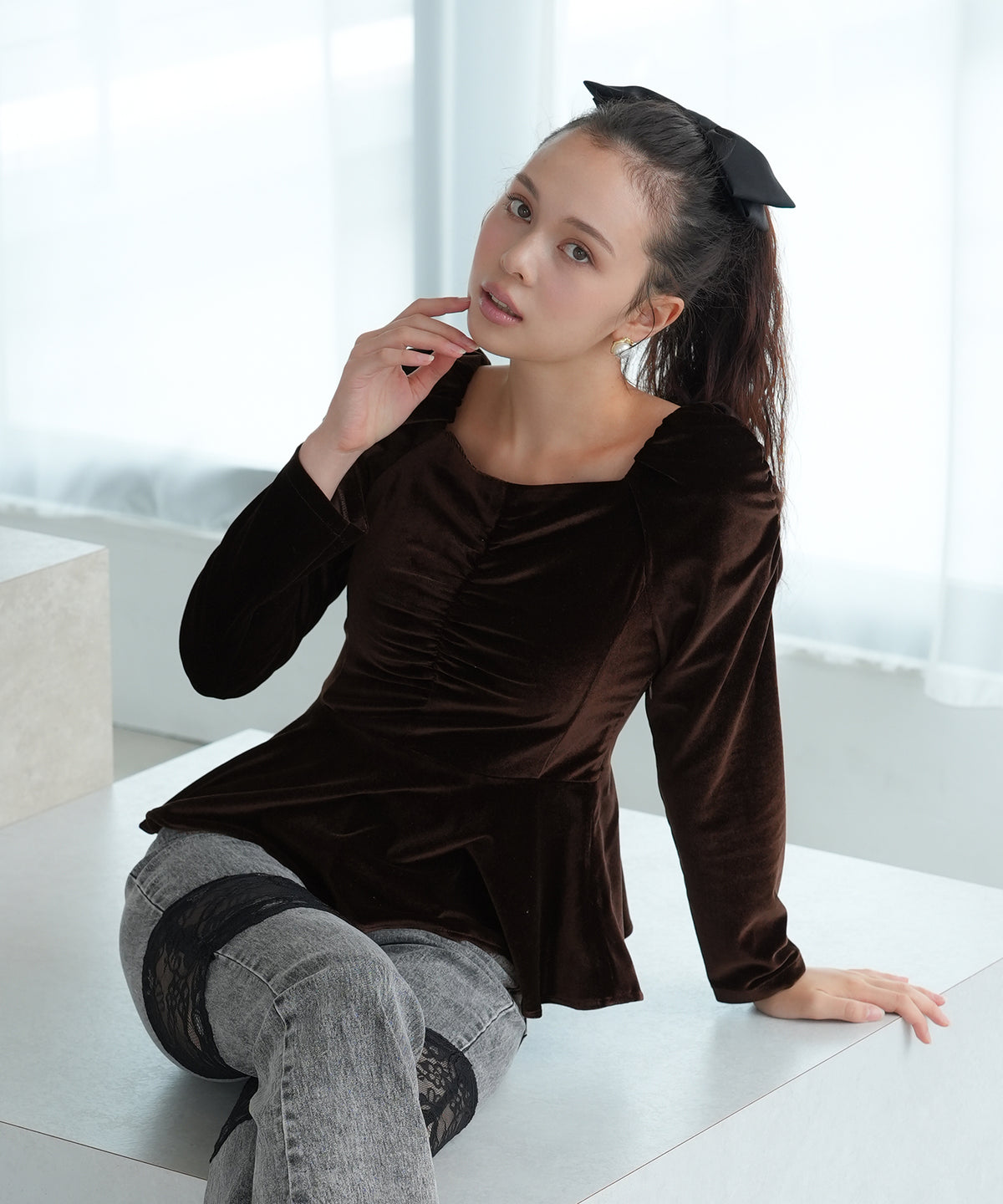 ブラウン　model：171㎝　着用サイズ：M