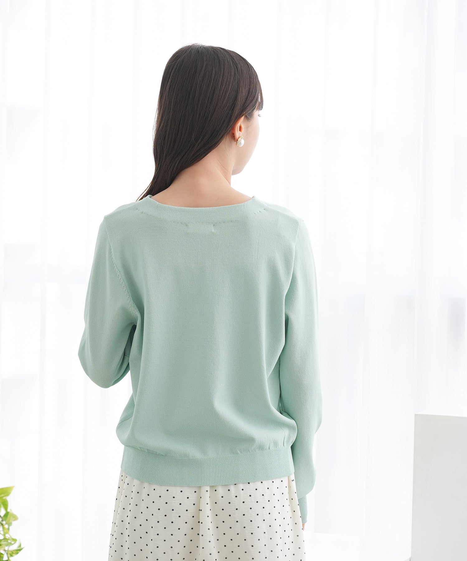 ミント　model:158　着用サイズ：M