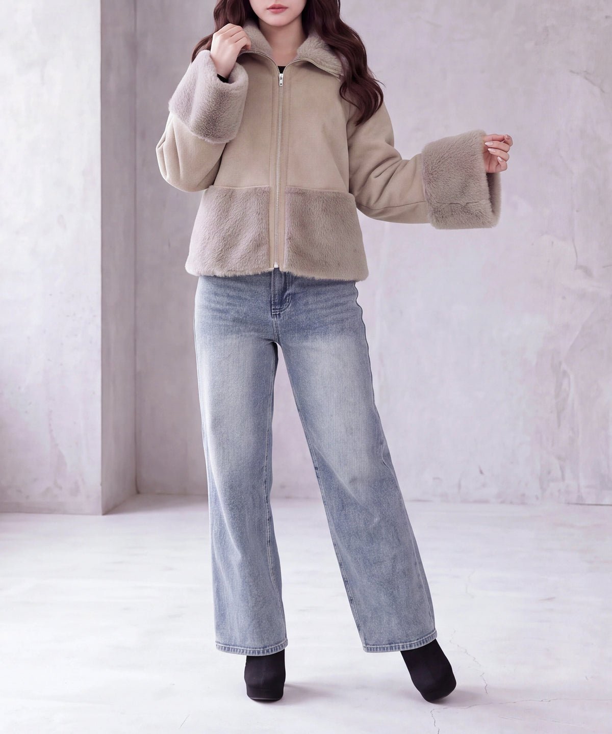 モカ(AI画像) model：160cm 着用サイズ：M