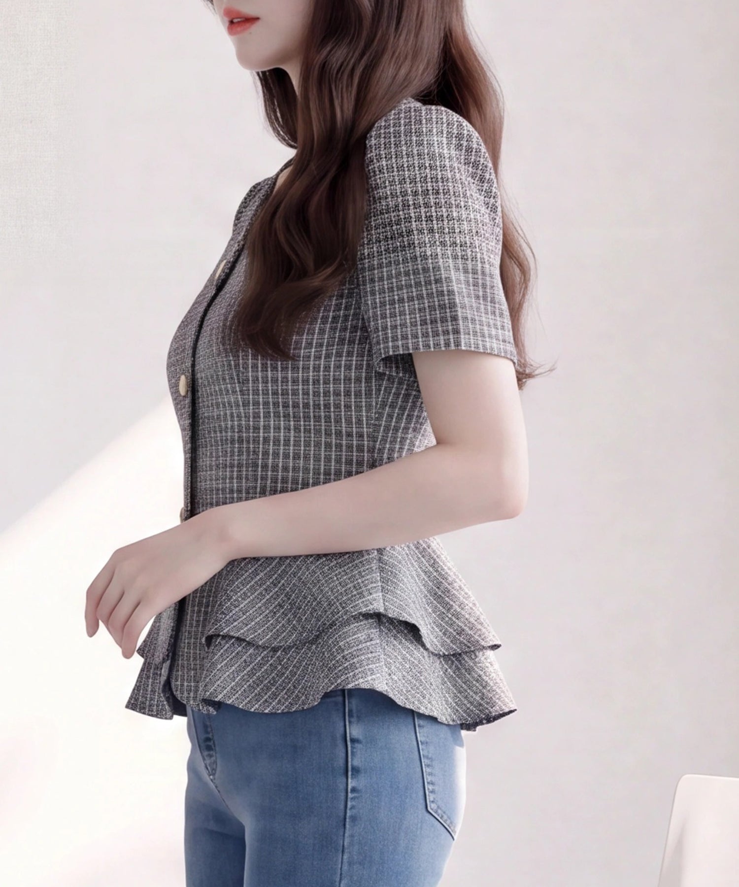 ブラック　model：160㎝想定　着用サイズ：M　(AIモデル)