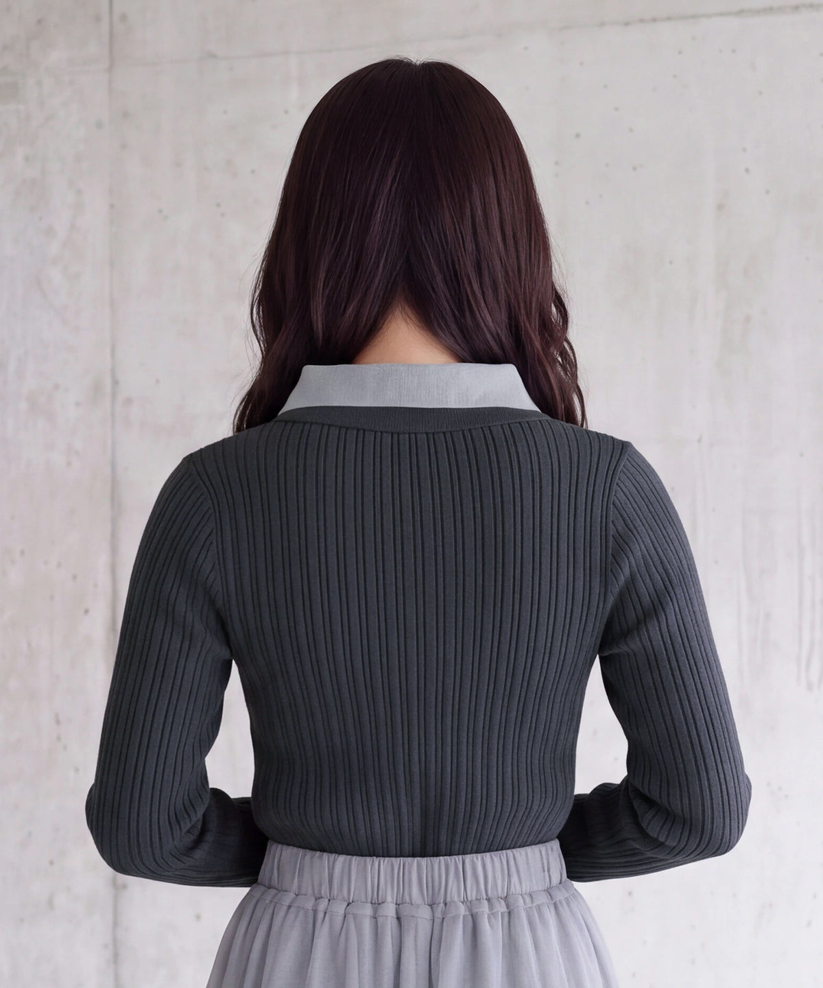 チャコール(AI画像) model：160cm 