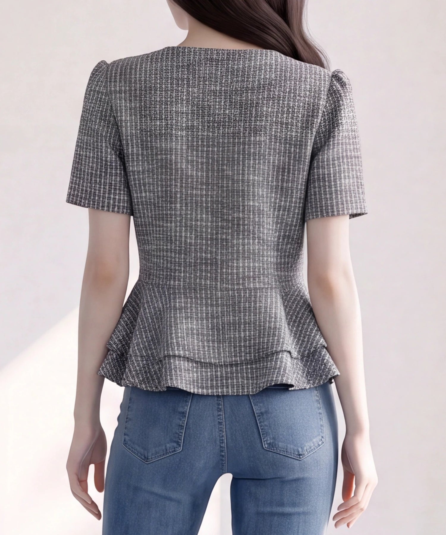 ブラック　model：160㎝想定　着用サイズ：M　(AIモデル)