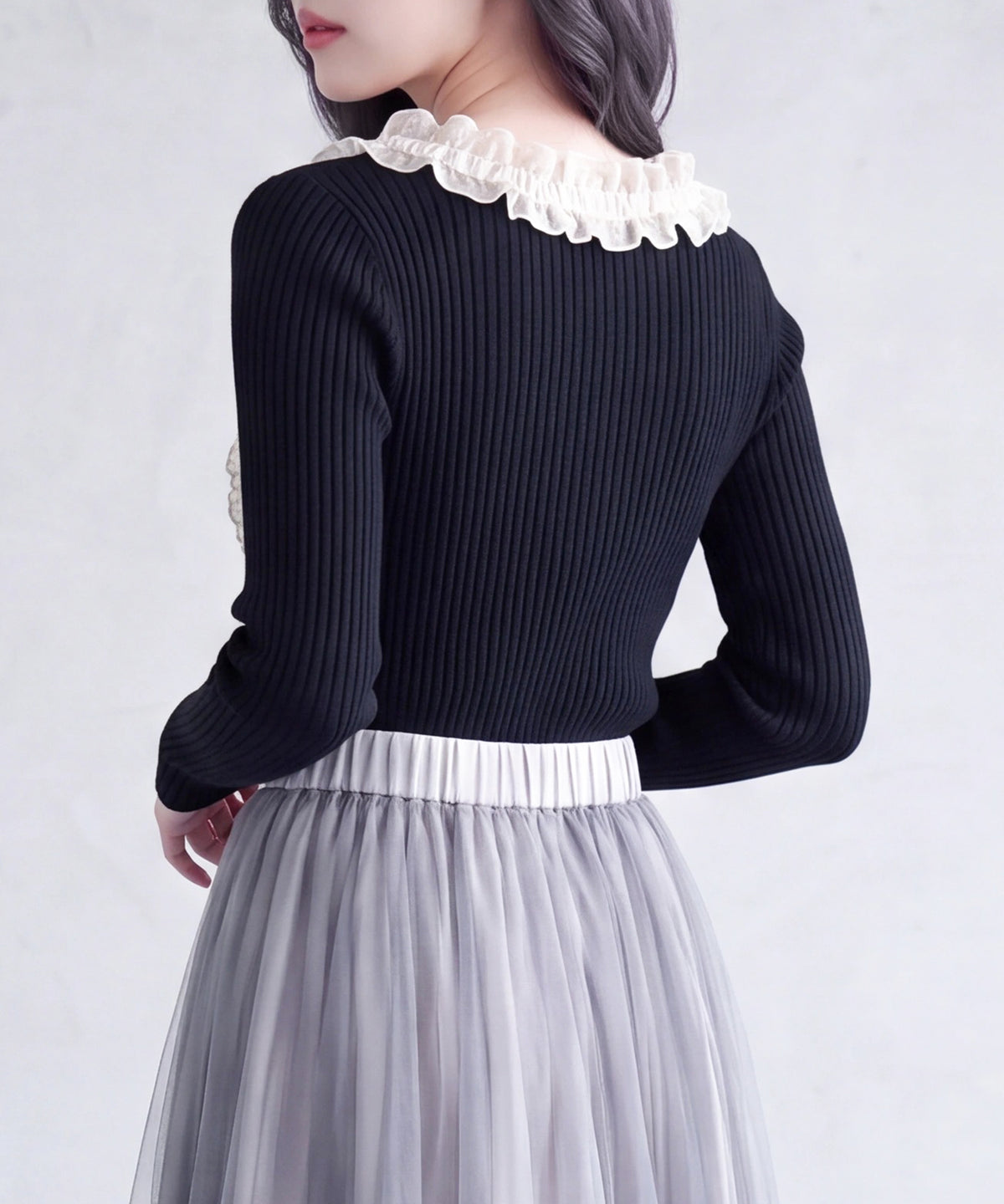 ブラック(AI画像)　model：160　着用サイズ：M