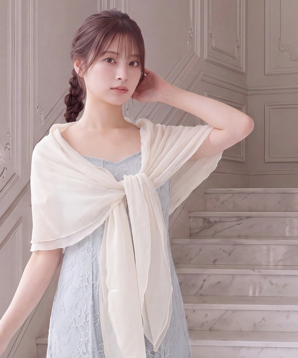 ベージュ(AI画像)　model：160　