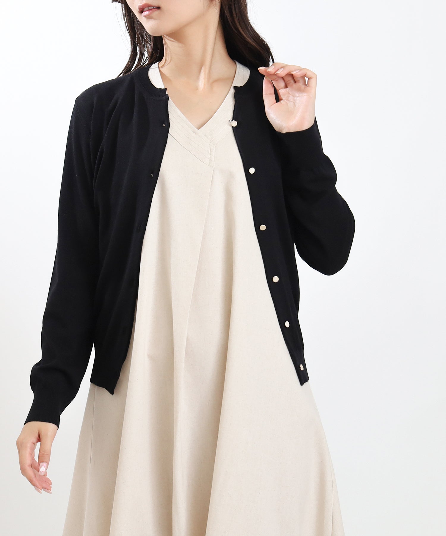 ブラック　model：160　着用サイズ：M