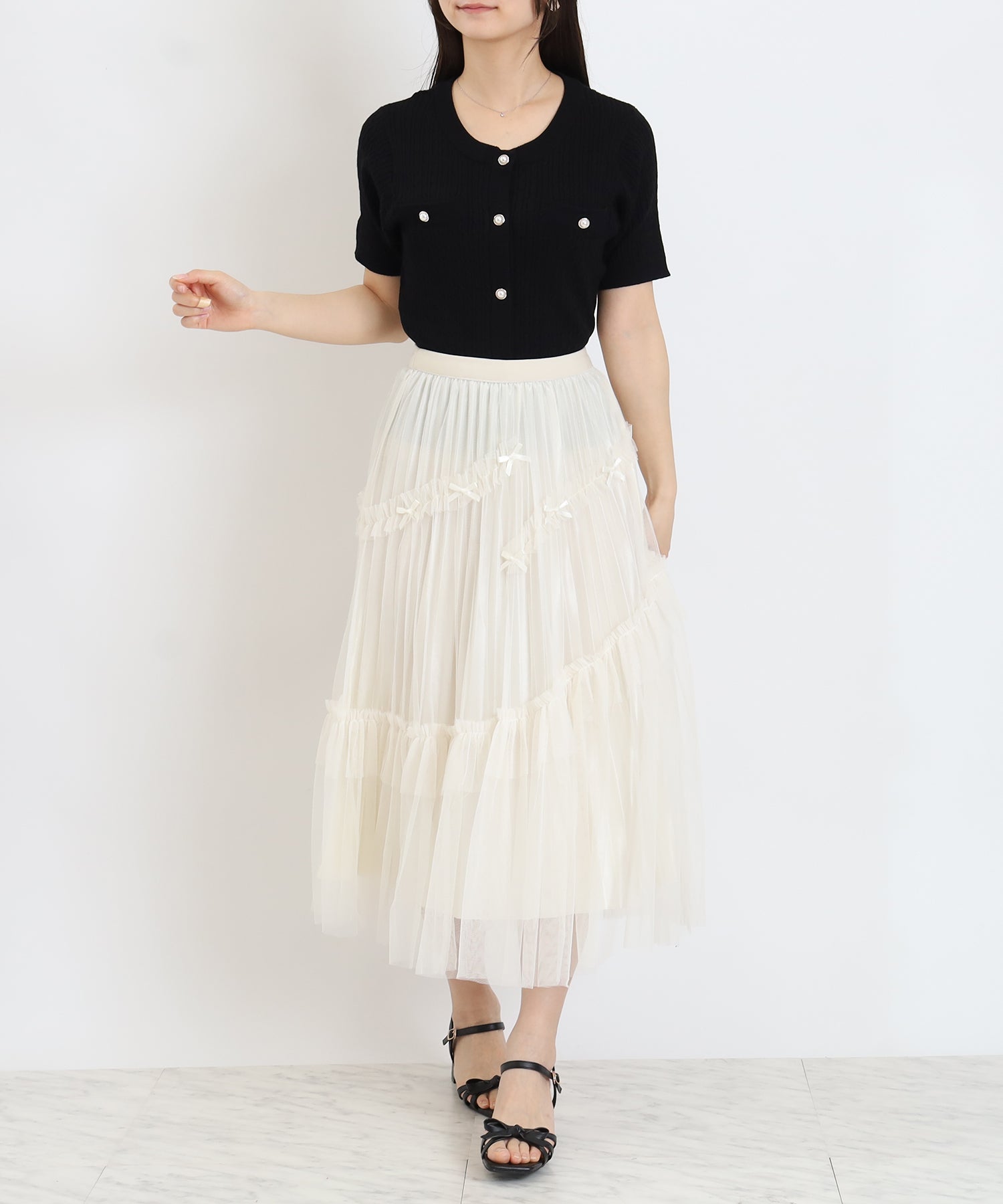 ブラック　model:160cm  着用サイズ：M