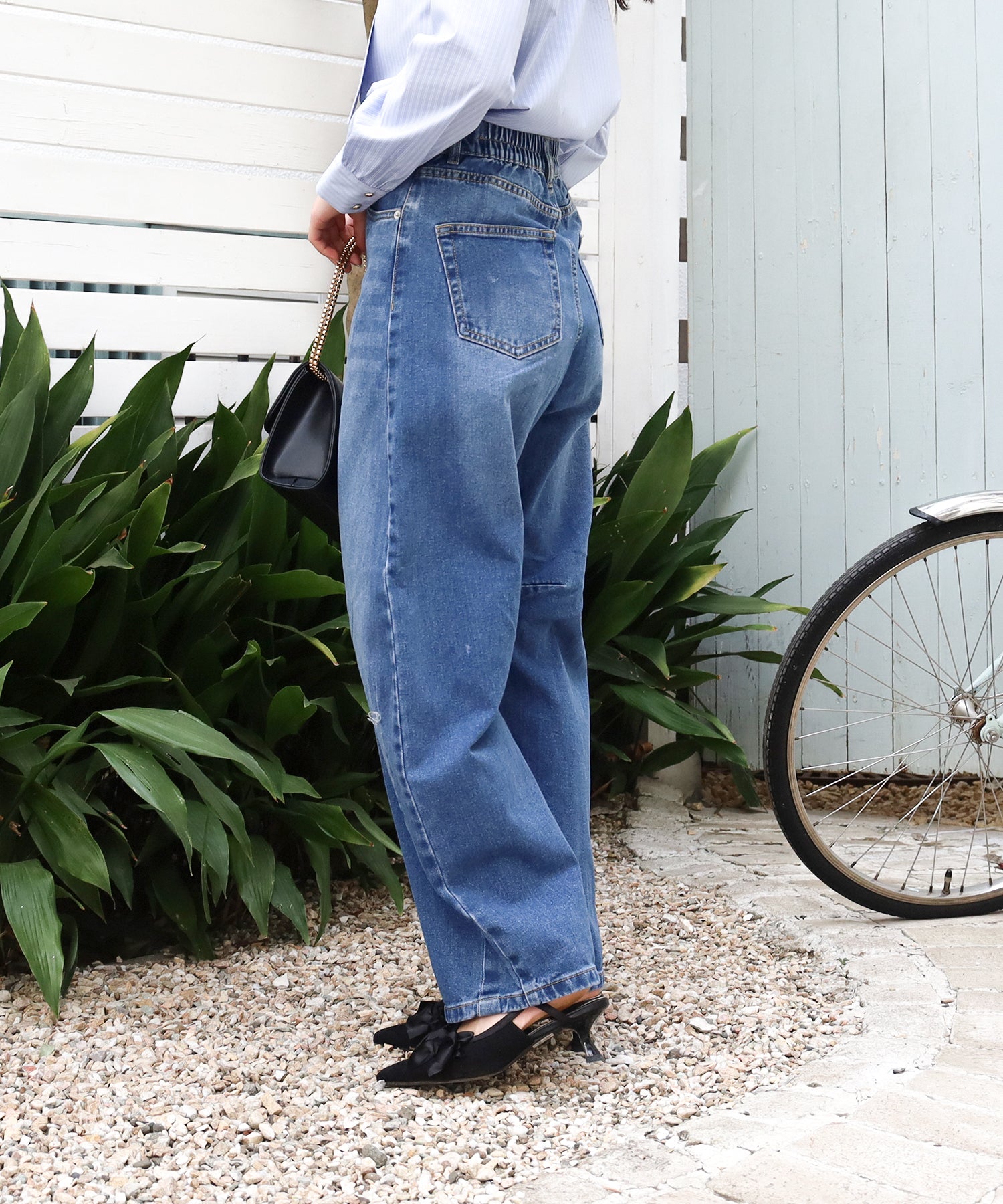 ブルー　model:160　着用サイズ：M