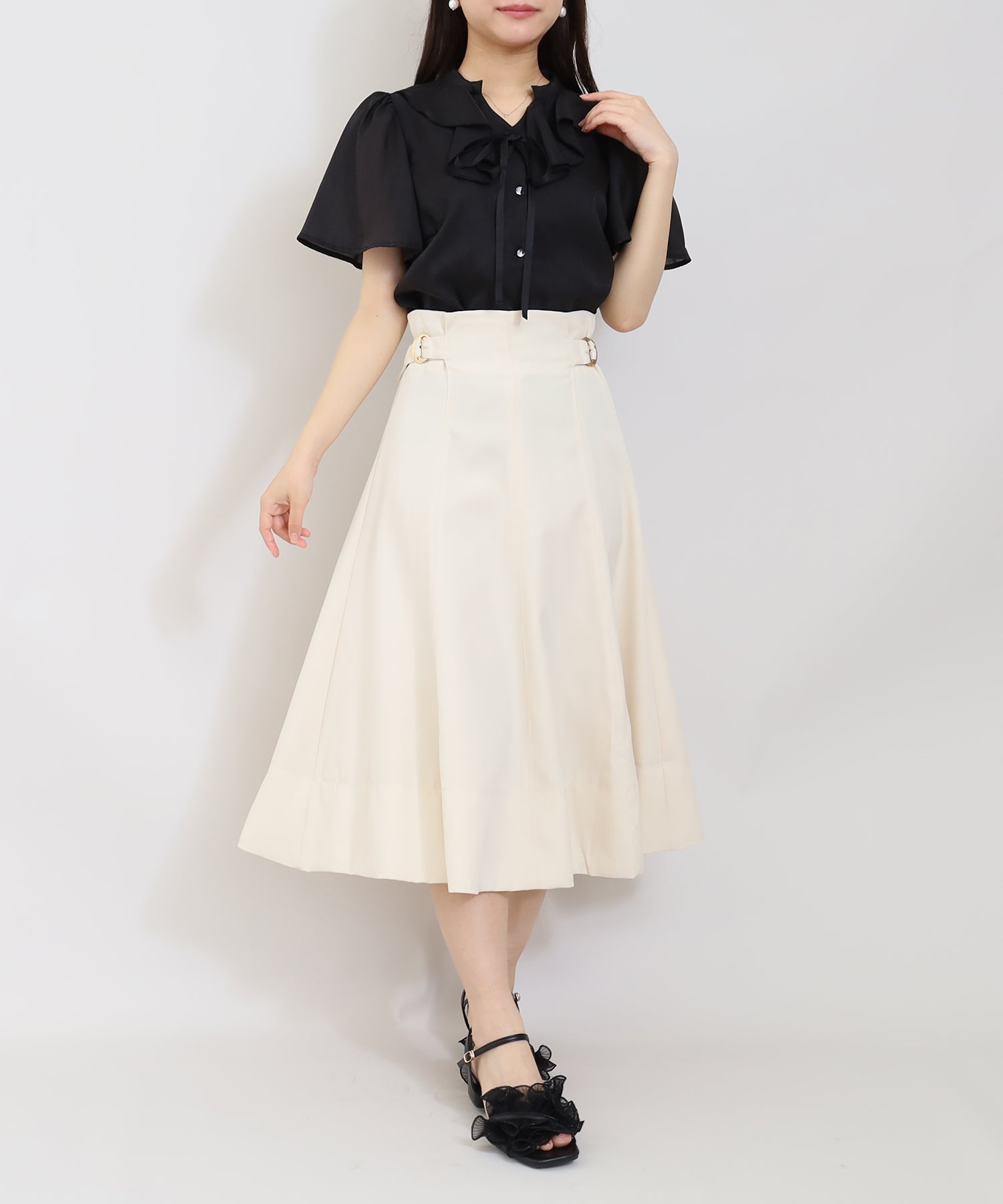 ブラック　model:156cm  着用サイズ：M