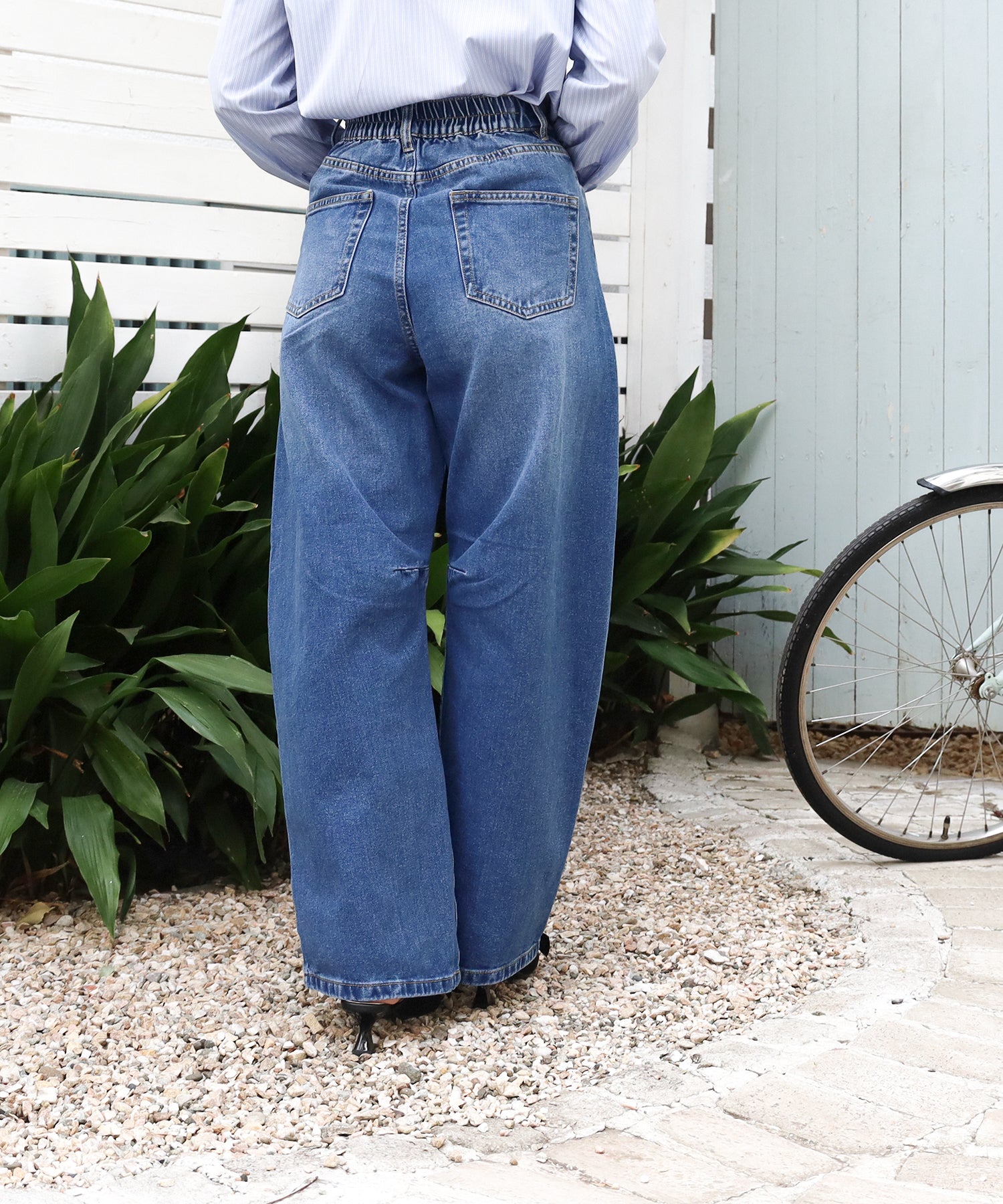 ブルー　model:160　着用サイズ：M